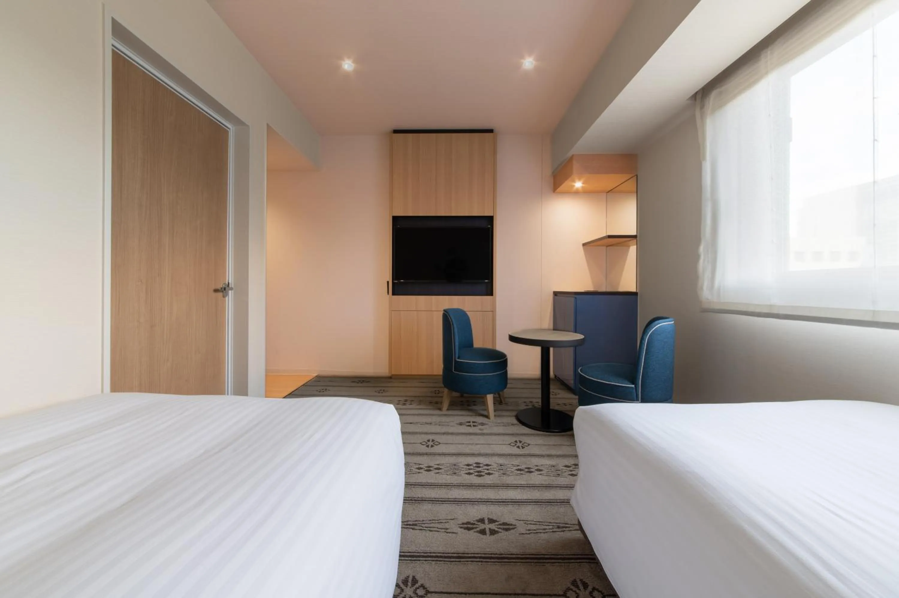 Photo of the whole room, Bed in Hotel Vista Fukuoka Nakasu-Kawabata