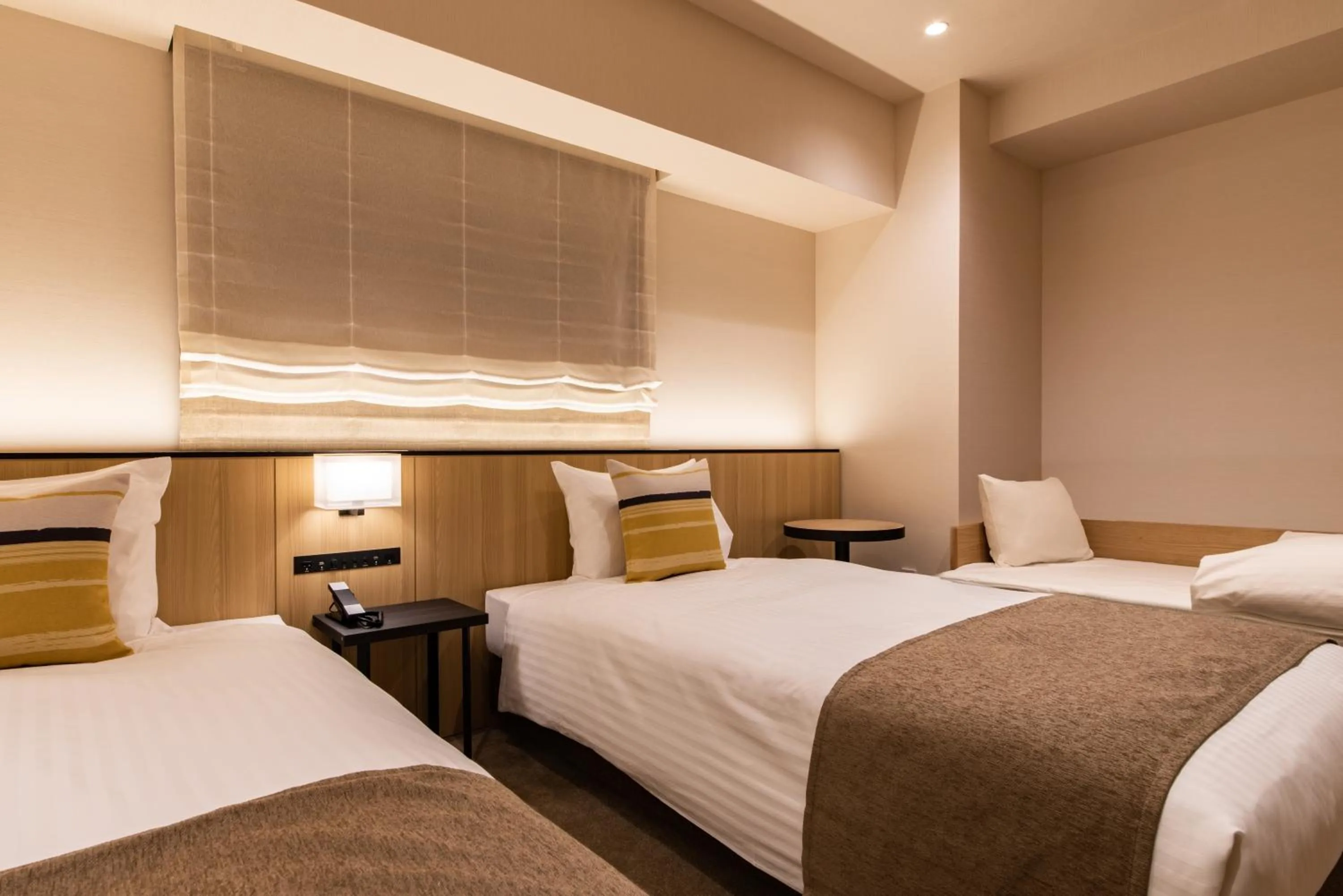 Photo of the whole room, Bed in Hotel Vista Fukuoka Nakasu-Kawabata