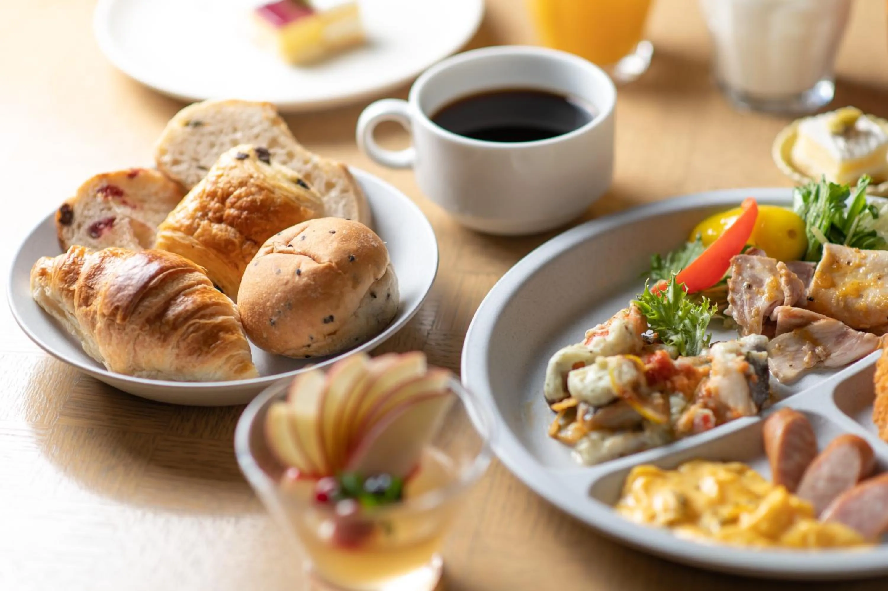 Buffet breakfast in Hotel Vista Fukuoka Nakasu-Kawabata