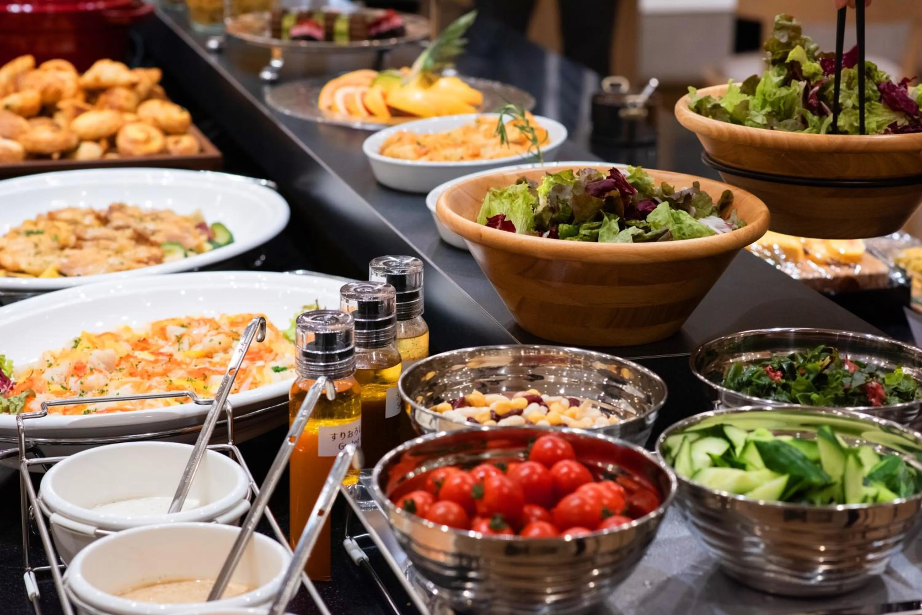 Buffet breakfast in Hotel Vista Fukuoka Nakasu-Kawabata