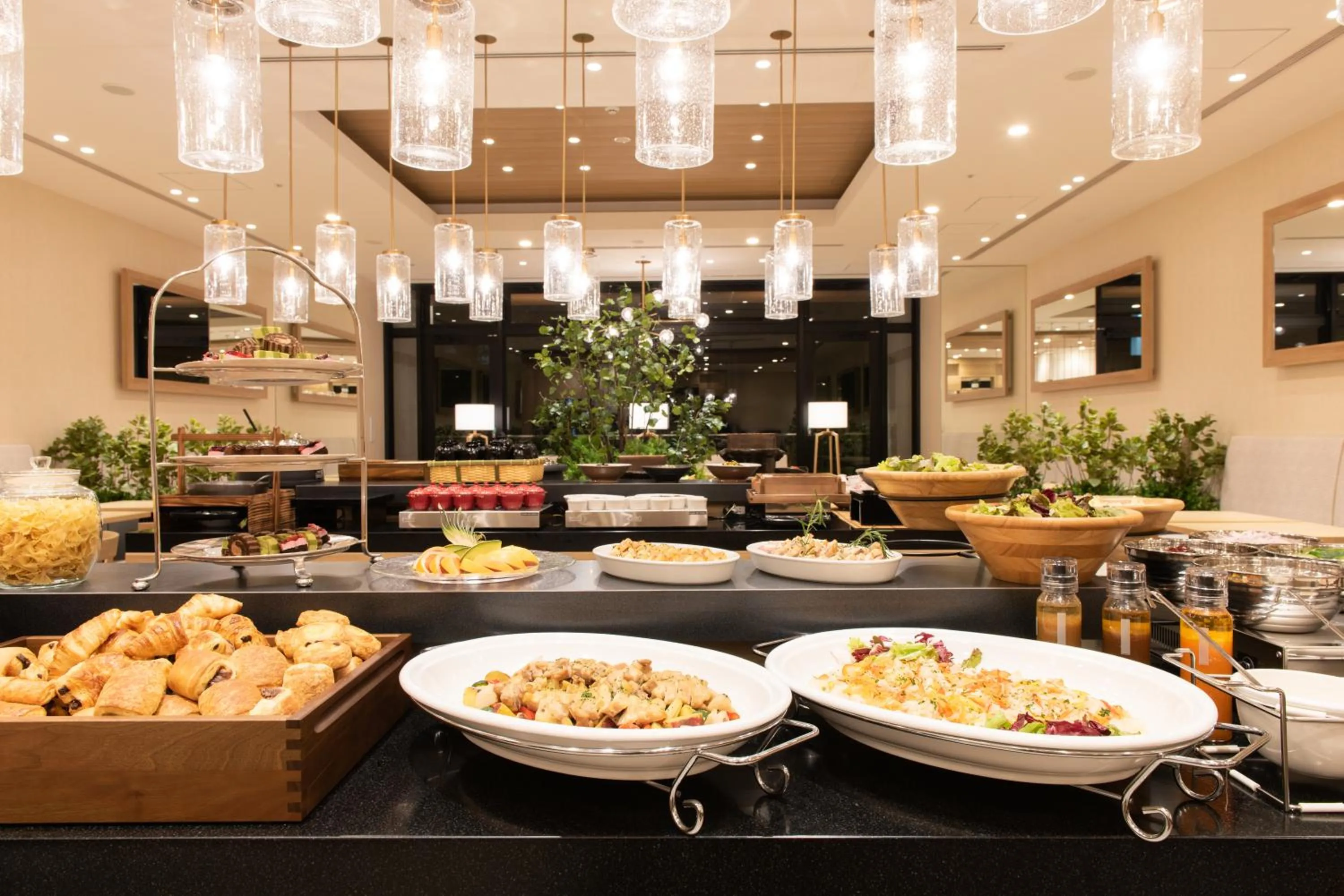 Buffet breakfast in Hotel Vista Fukuoka Nakasu-Kawabata