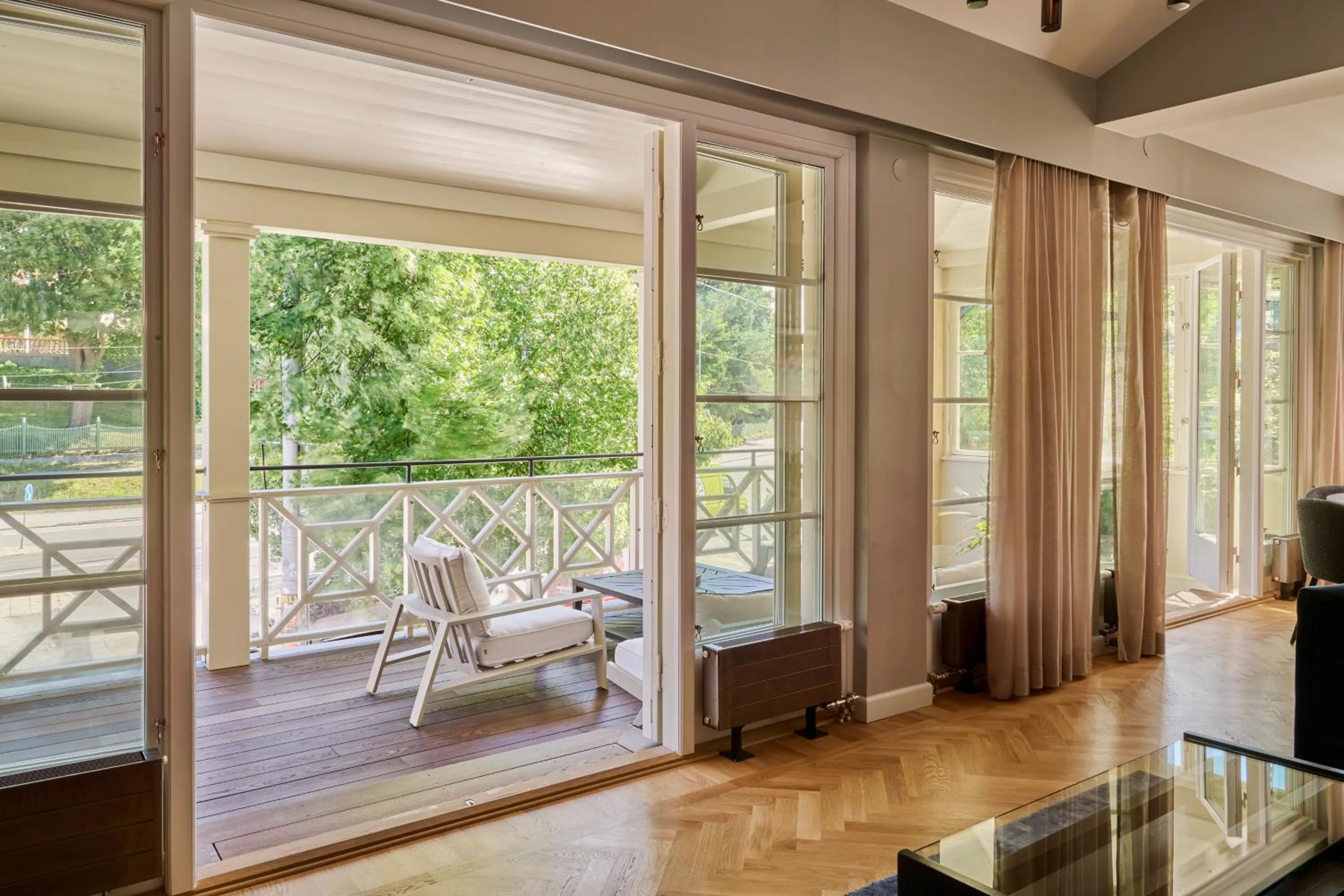 Balcony/Terrace, Seating Area in Pop House Hotel