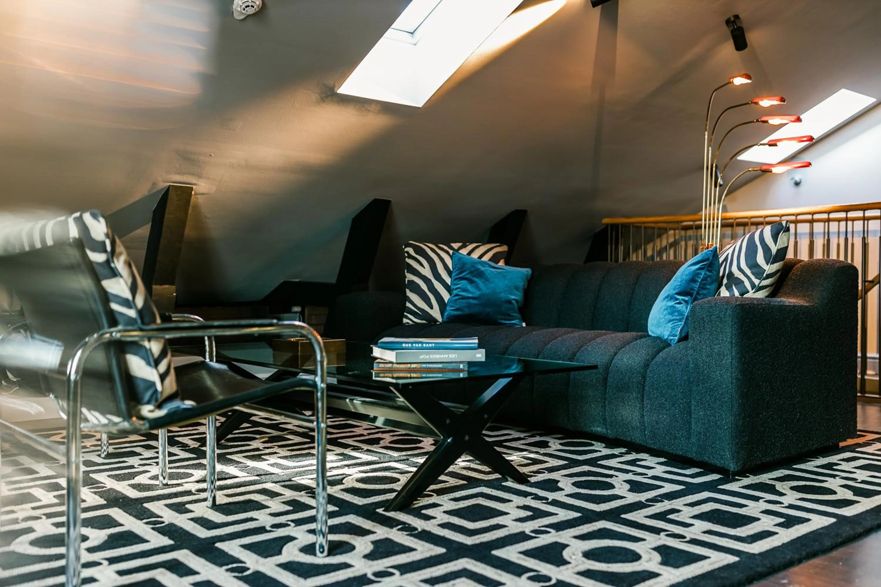 Living room in Backstage Hotel Stockholm