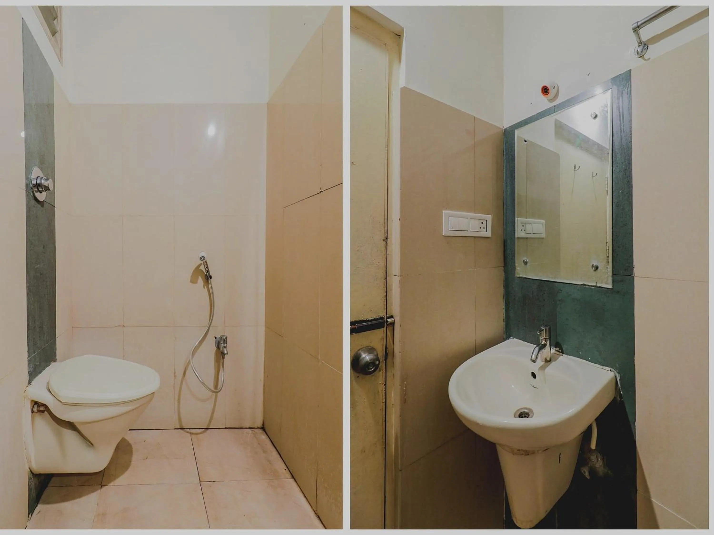 Bathroom in Super Hotel O Parnasala Princely