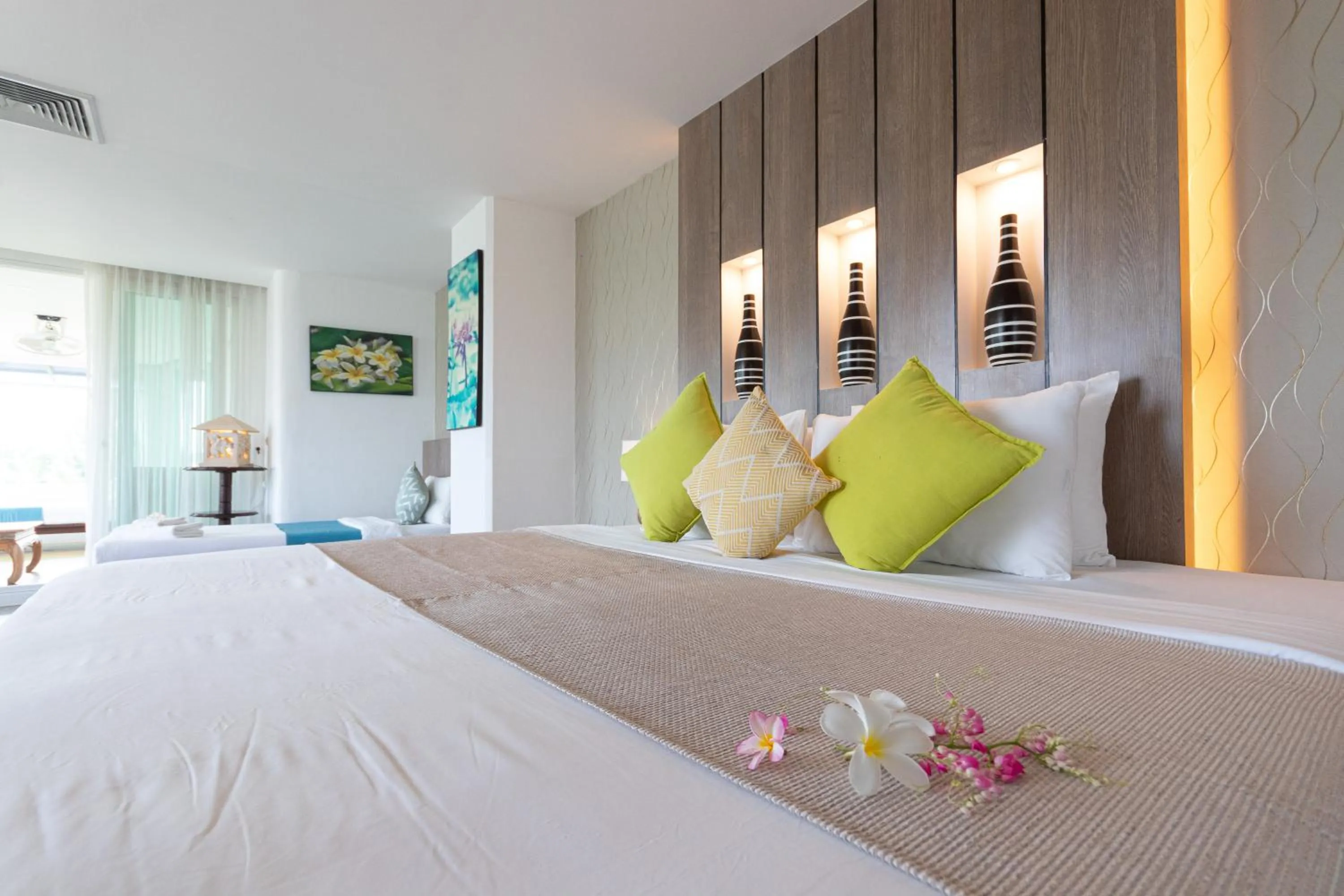 Bed in Aochalong Villa Resort & Spa - SHA Plus