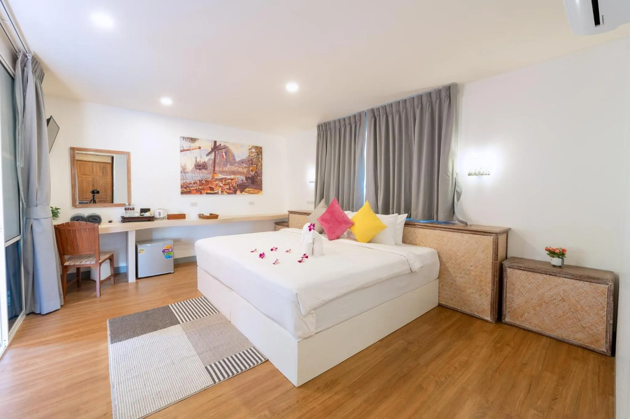 Bed in Aochalong Villa Resort & Spa - SHA Plus