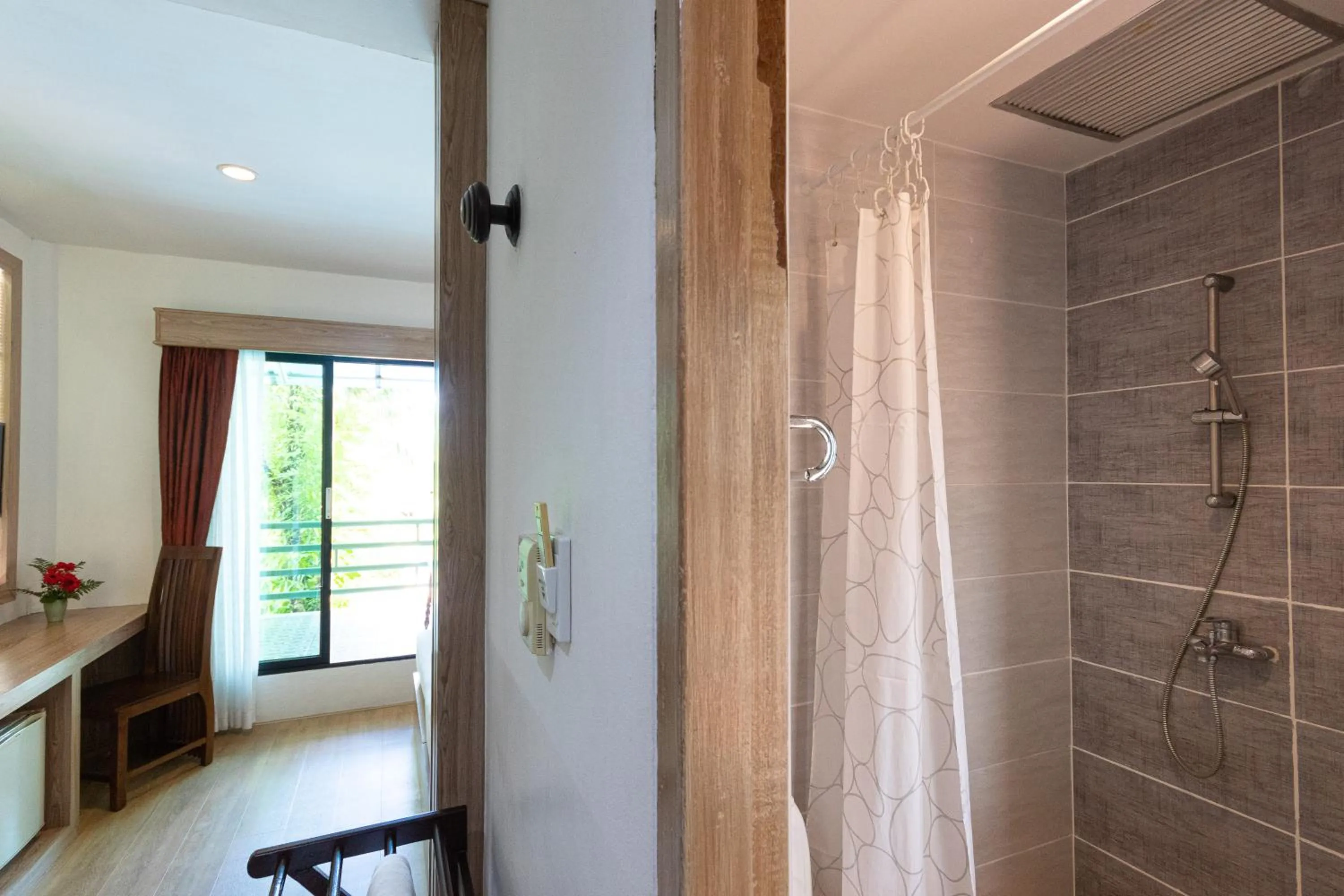 Shower in Aochalong Villa Resort & Spa - SHA Plus