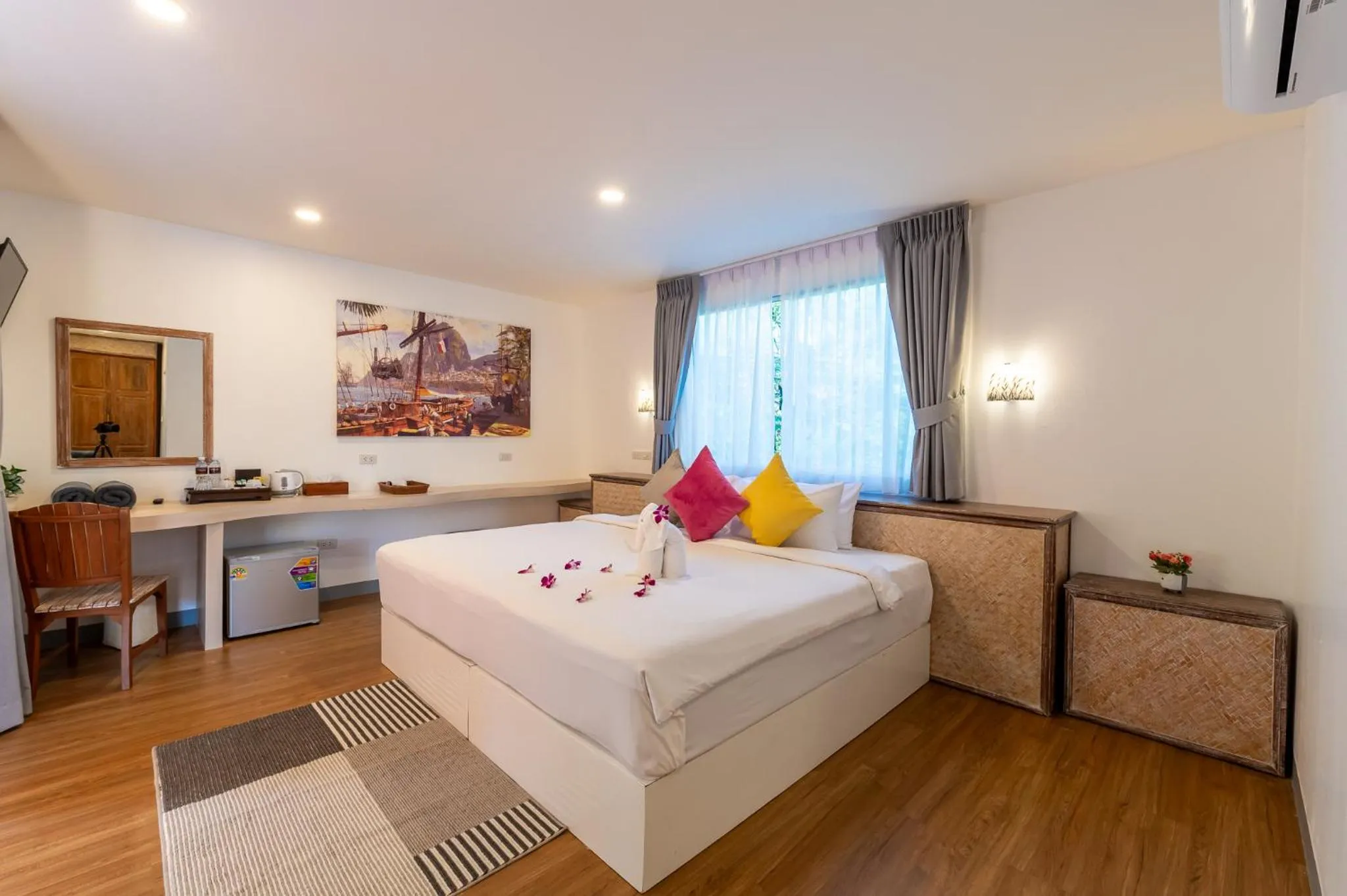 Bed in Aochalong Villa Resort & Spa - SHA Plus