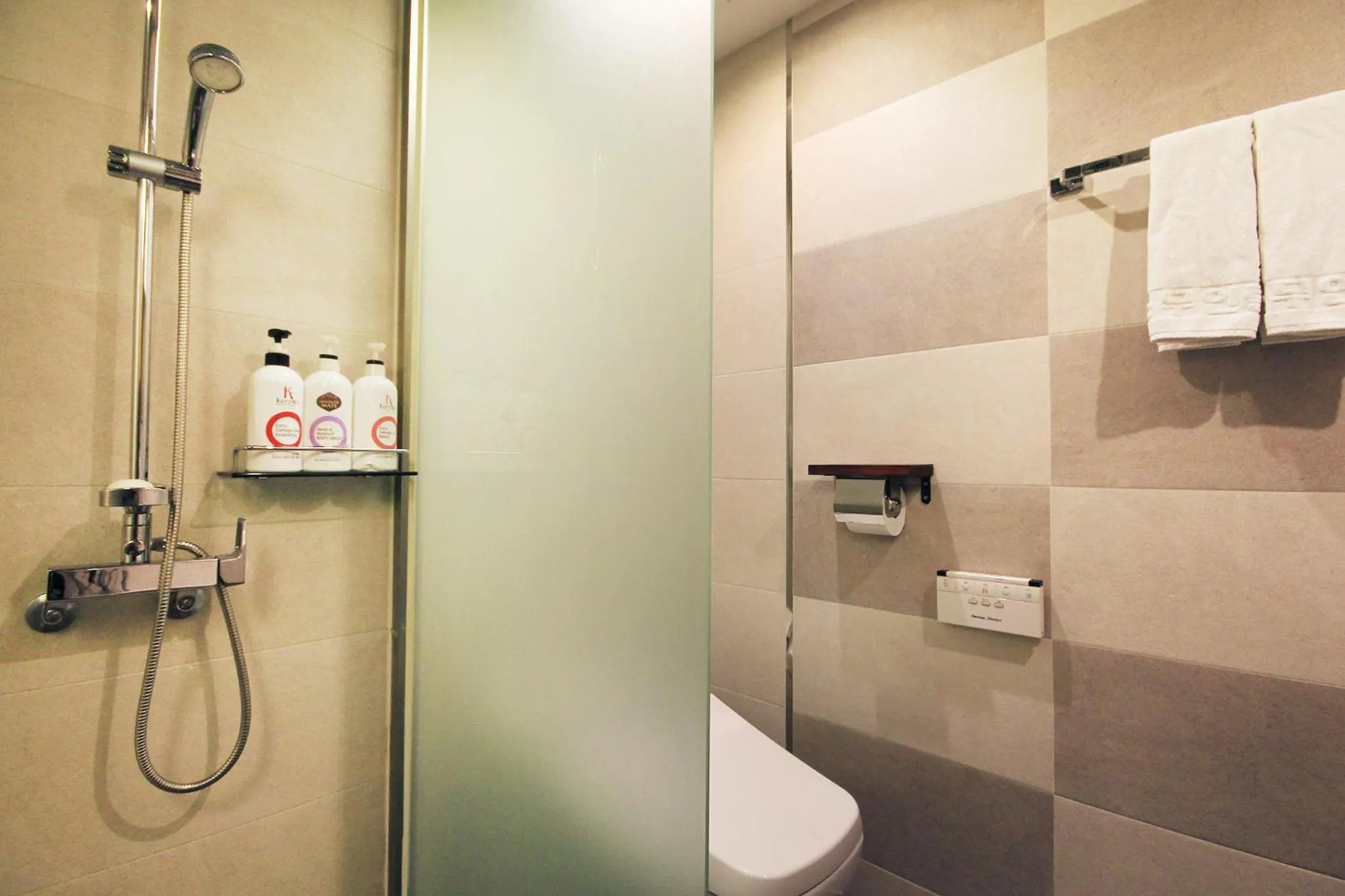 Bathroom in H Drive Hotel