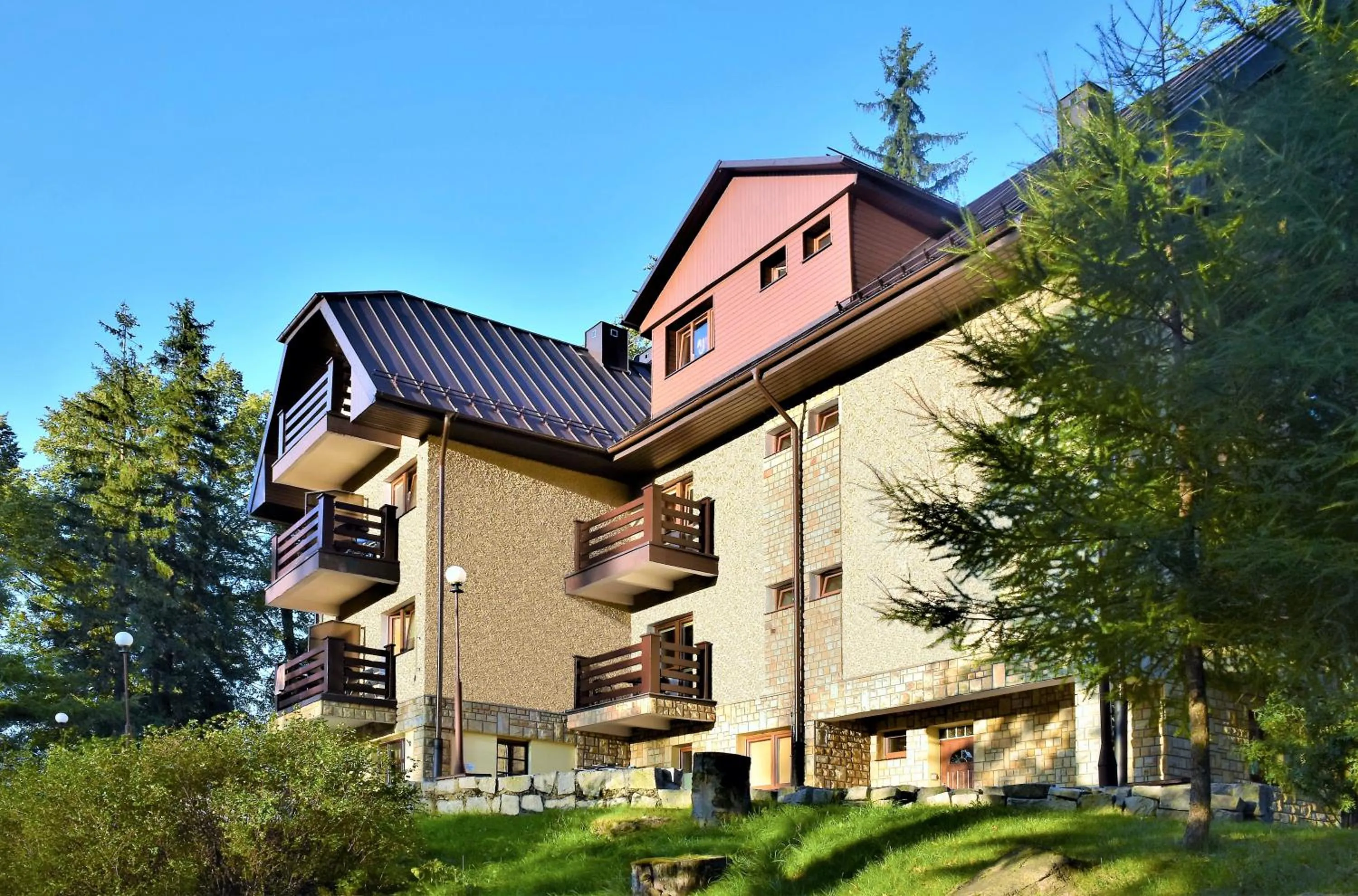 Property building in Dom wczasowy Przy Skałkach