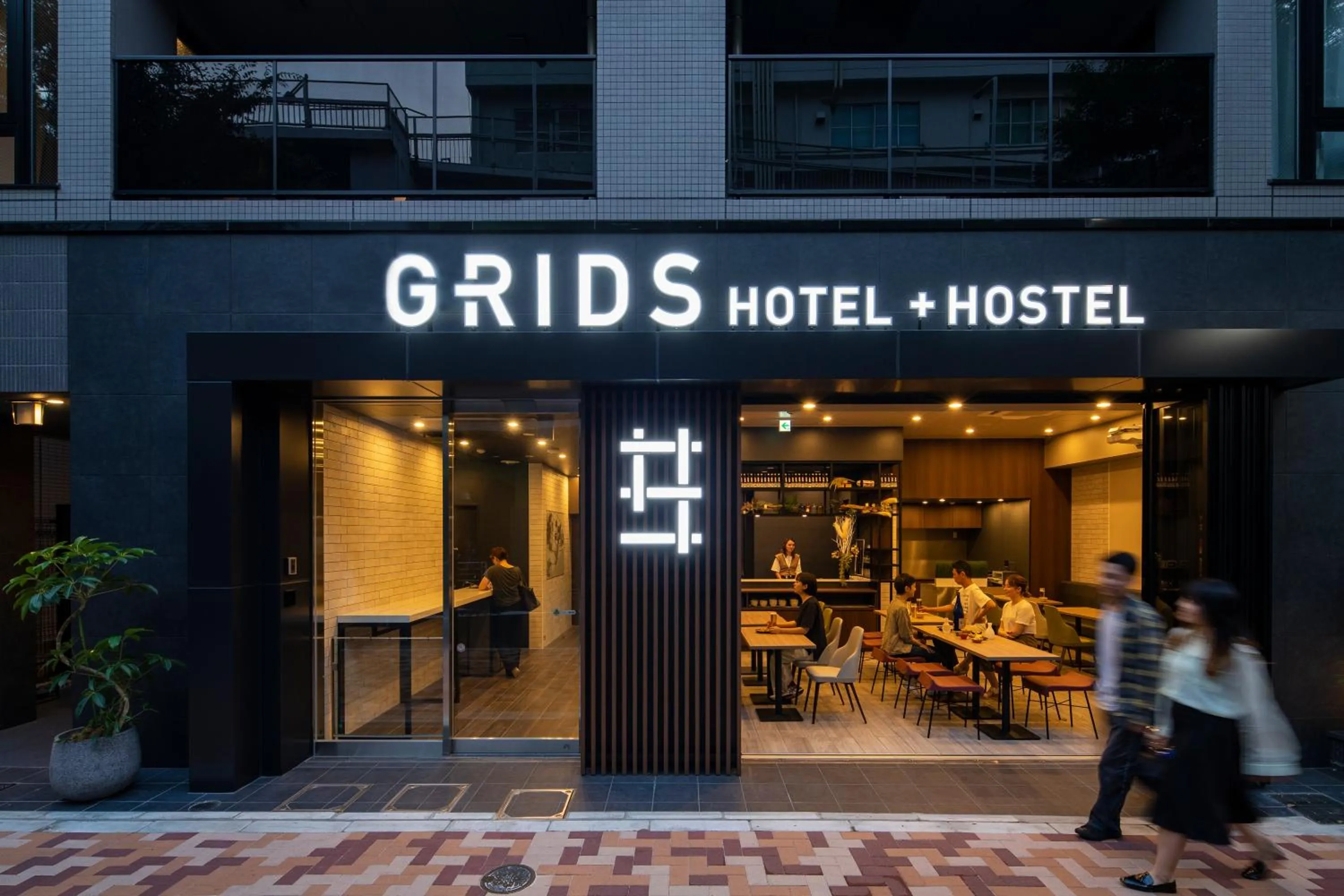 Facade/entrance in Grids Tokyo Ueno Hotel&Hostel
