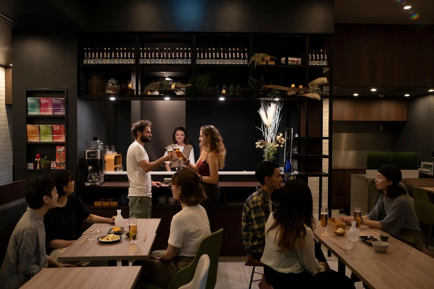 Restaurant/places to eat in Grids Tokyo Ueno Hotel&Hostel