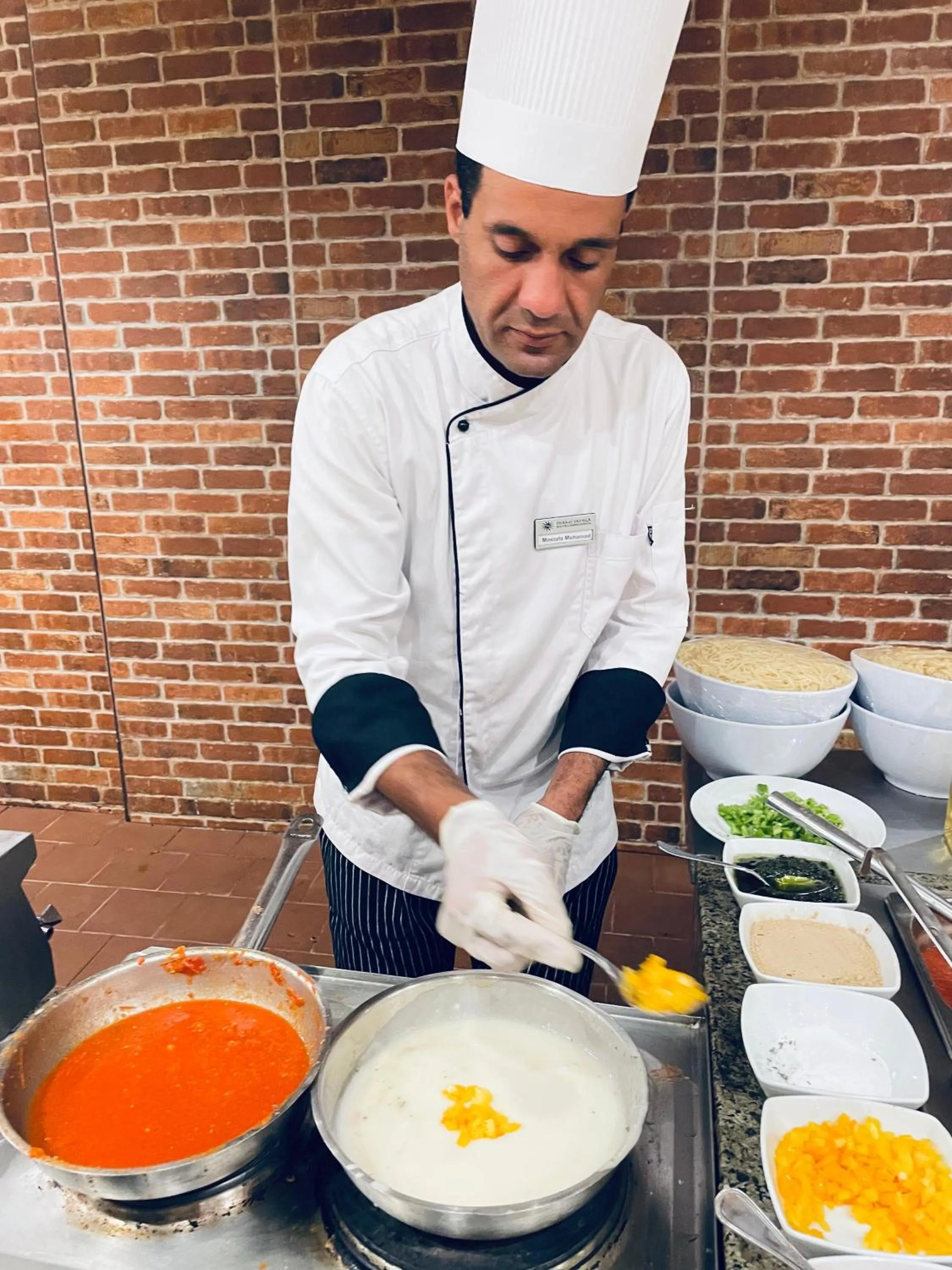 Dining area in Imperial Shams Abu Soma