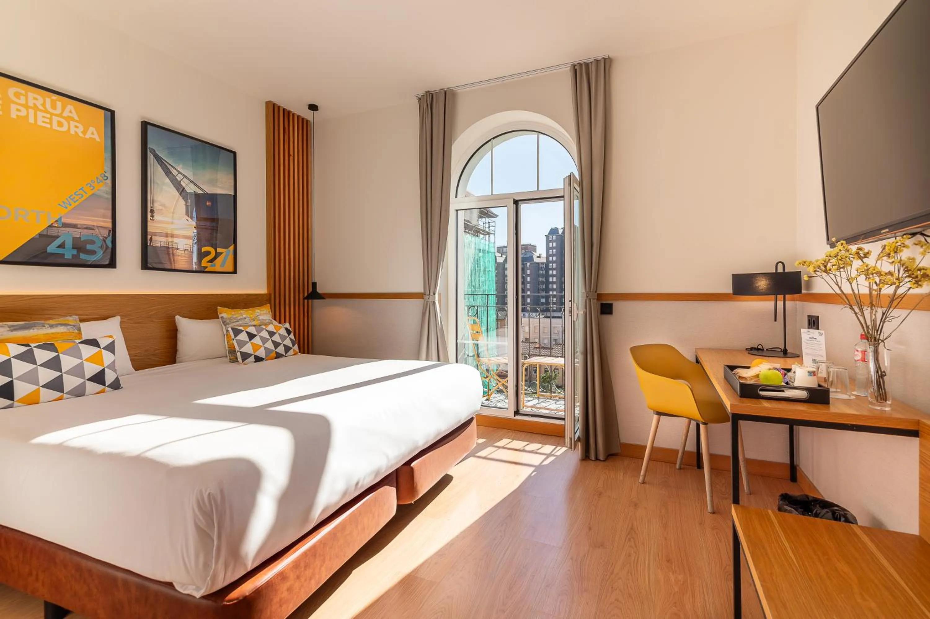 Bedroom, Bed in Sercotel El Balcón de la Bahía Suites