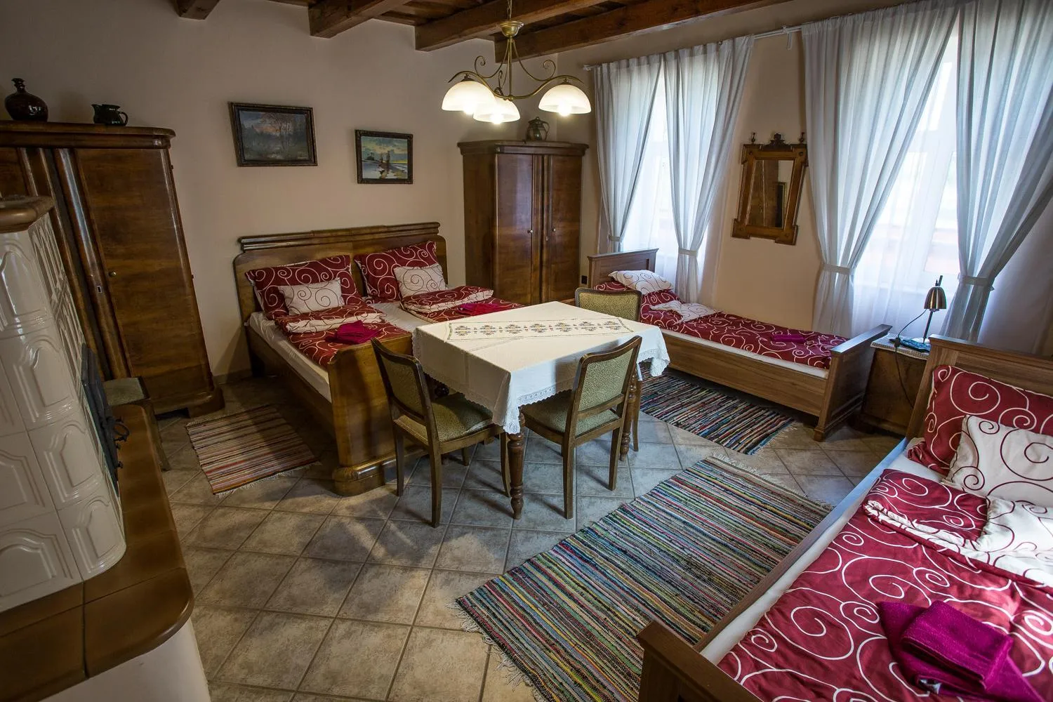 Bed in Nyirfa Apartmanház Döröske