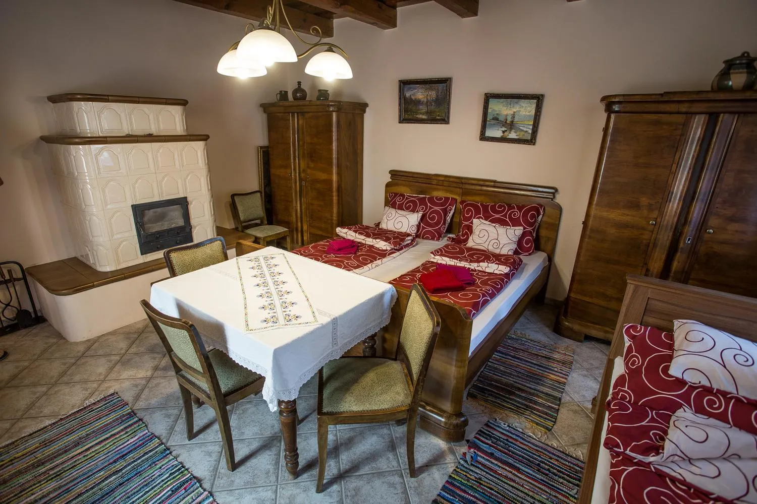 Bedroom in Nyirfa Apartmanház Döröske