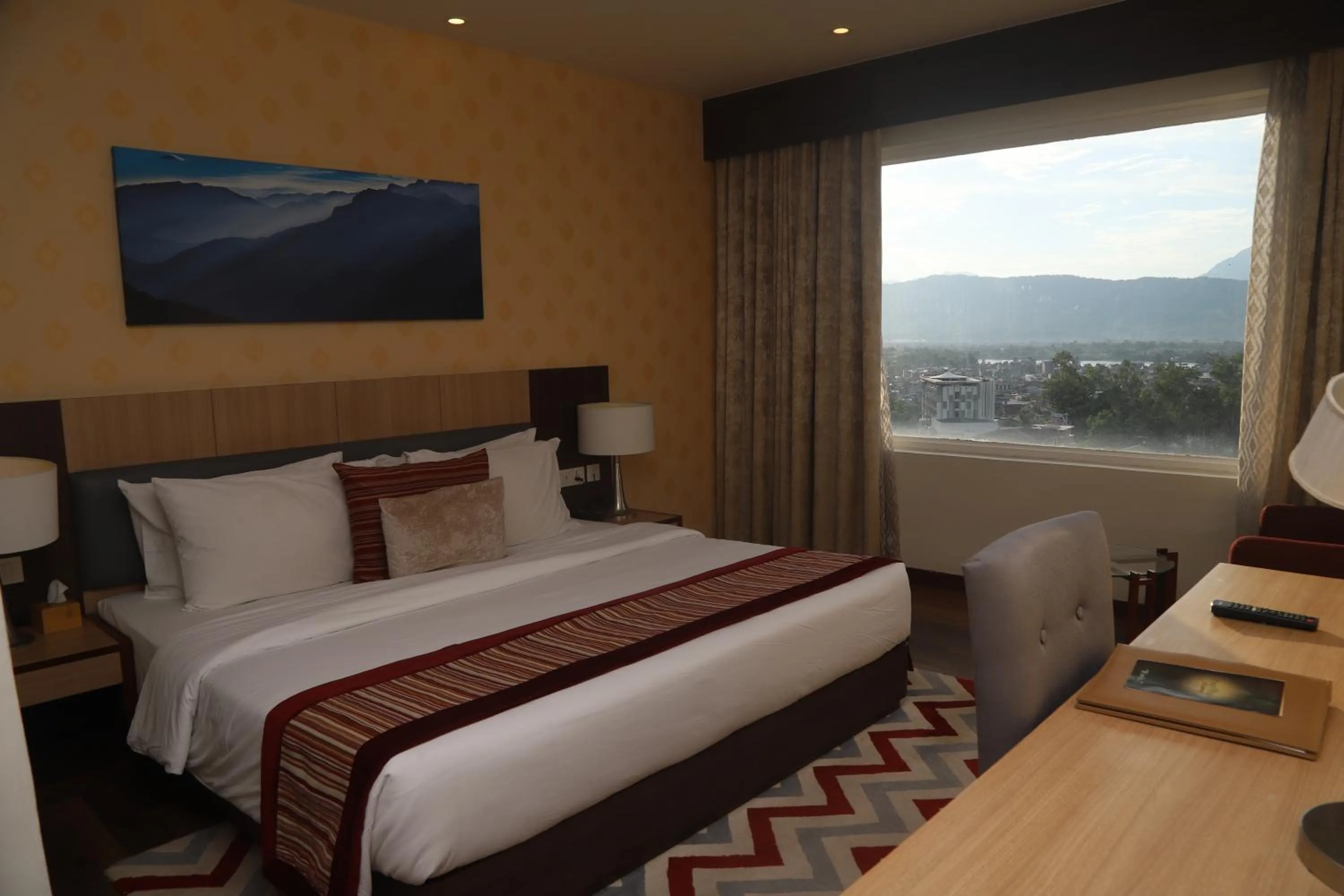 City view, Bed in The Fern Residency- Hotel Chitwan