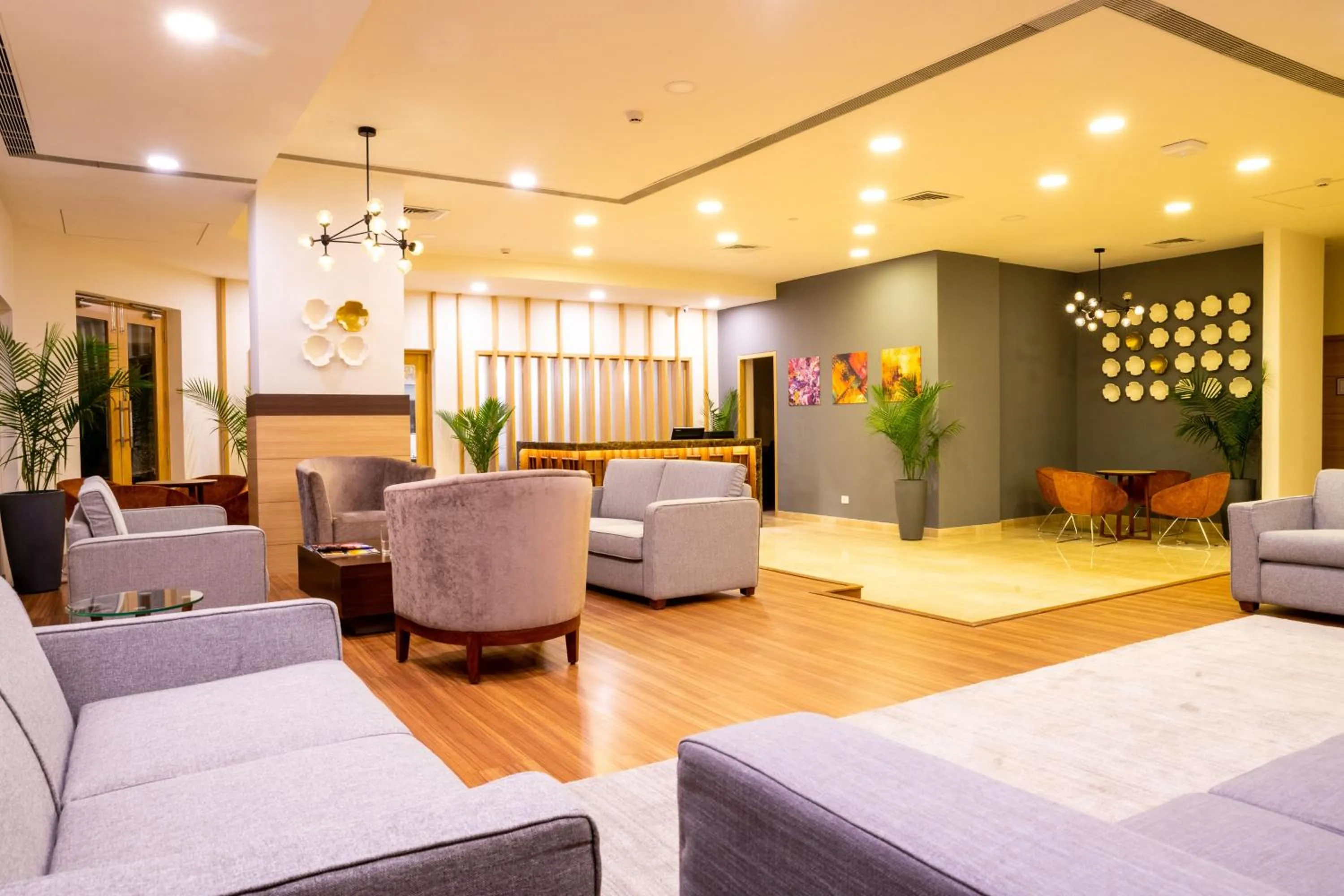 Lobby or reception, Lobby/Reception in The Fern Residency- Hotel Chitwan