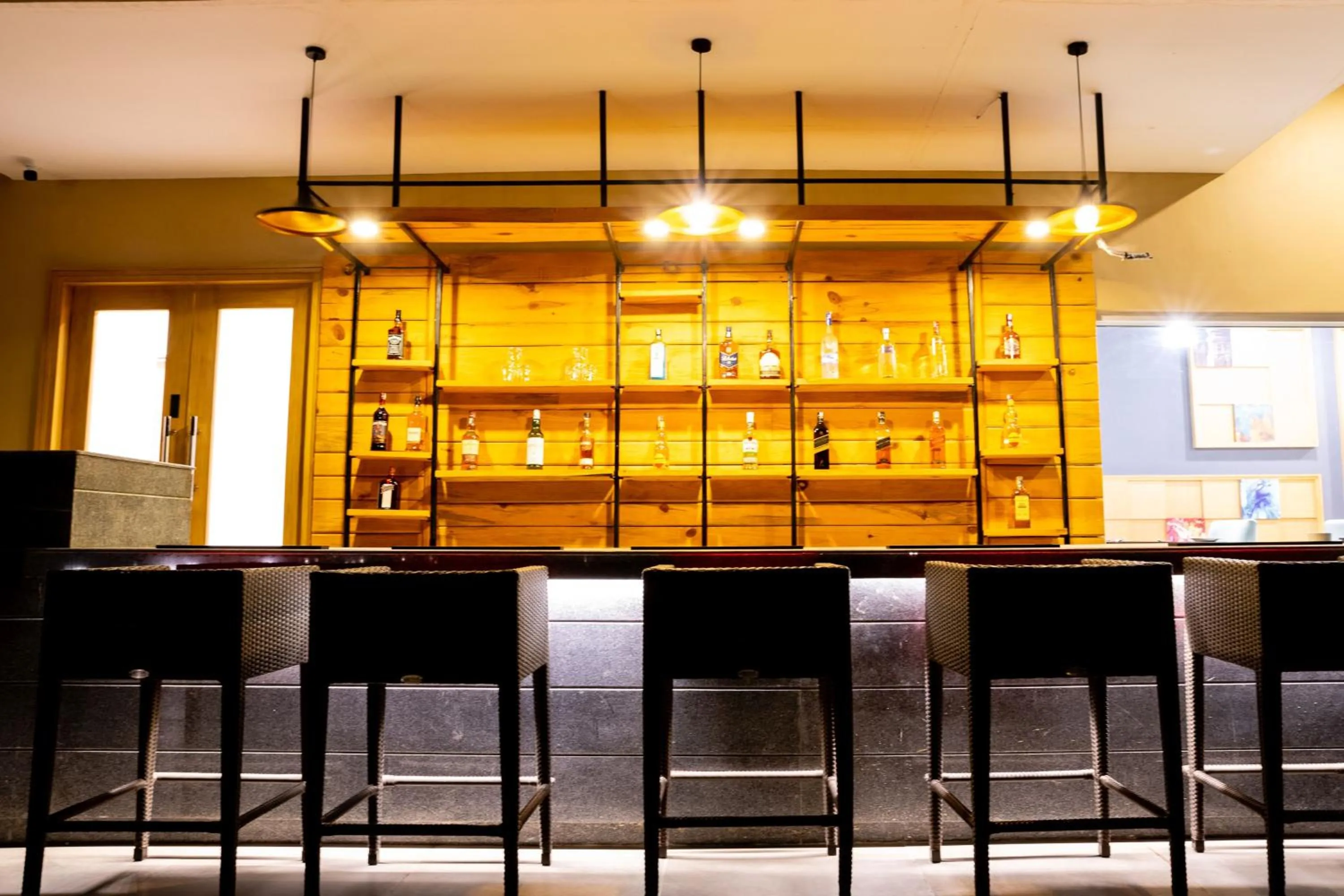 Lounge or bar in The Fern Residency- Hotel Chitwan