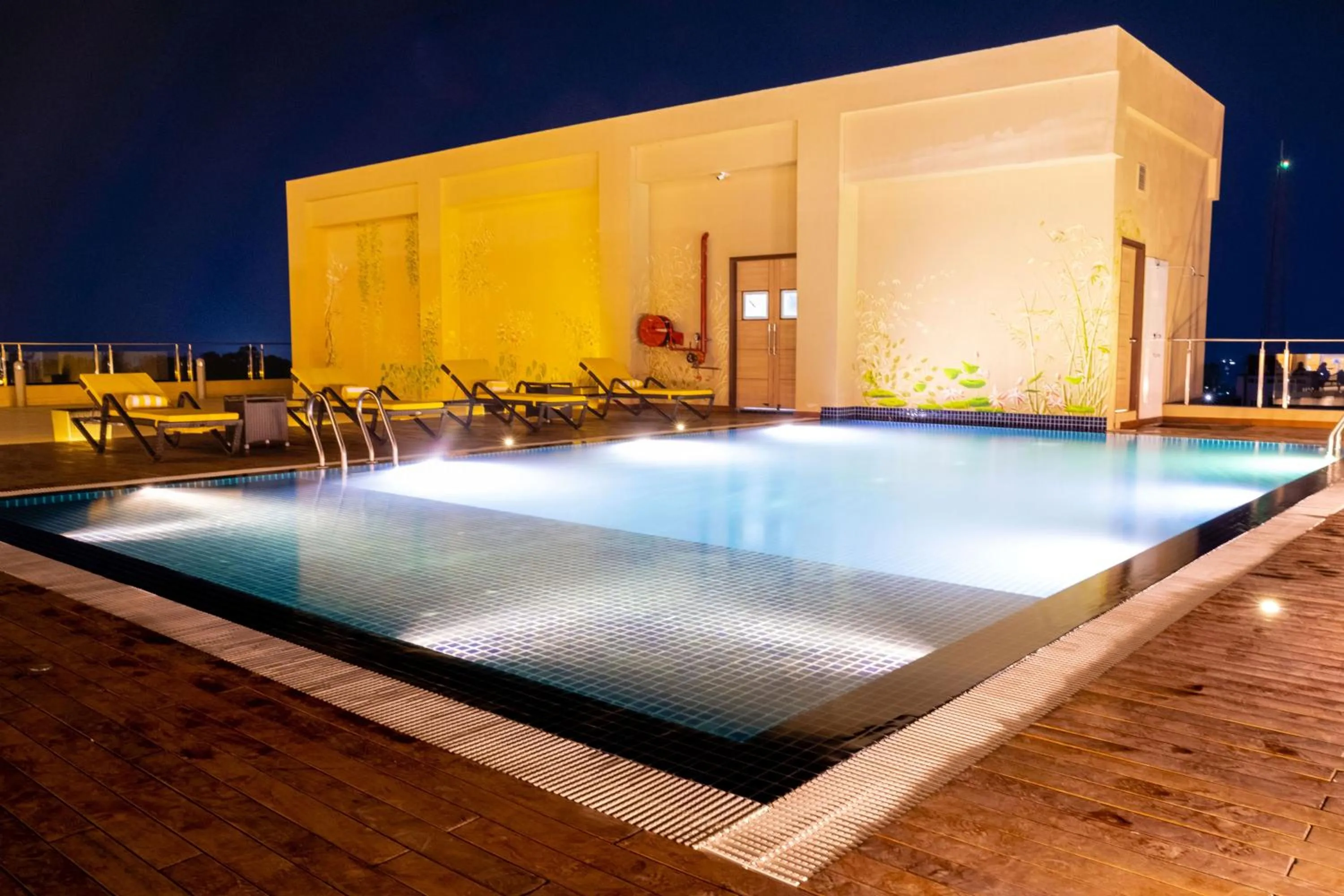 Swimming Pool in The Fern Residency- Hotel Chitwan