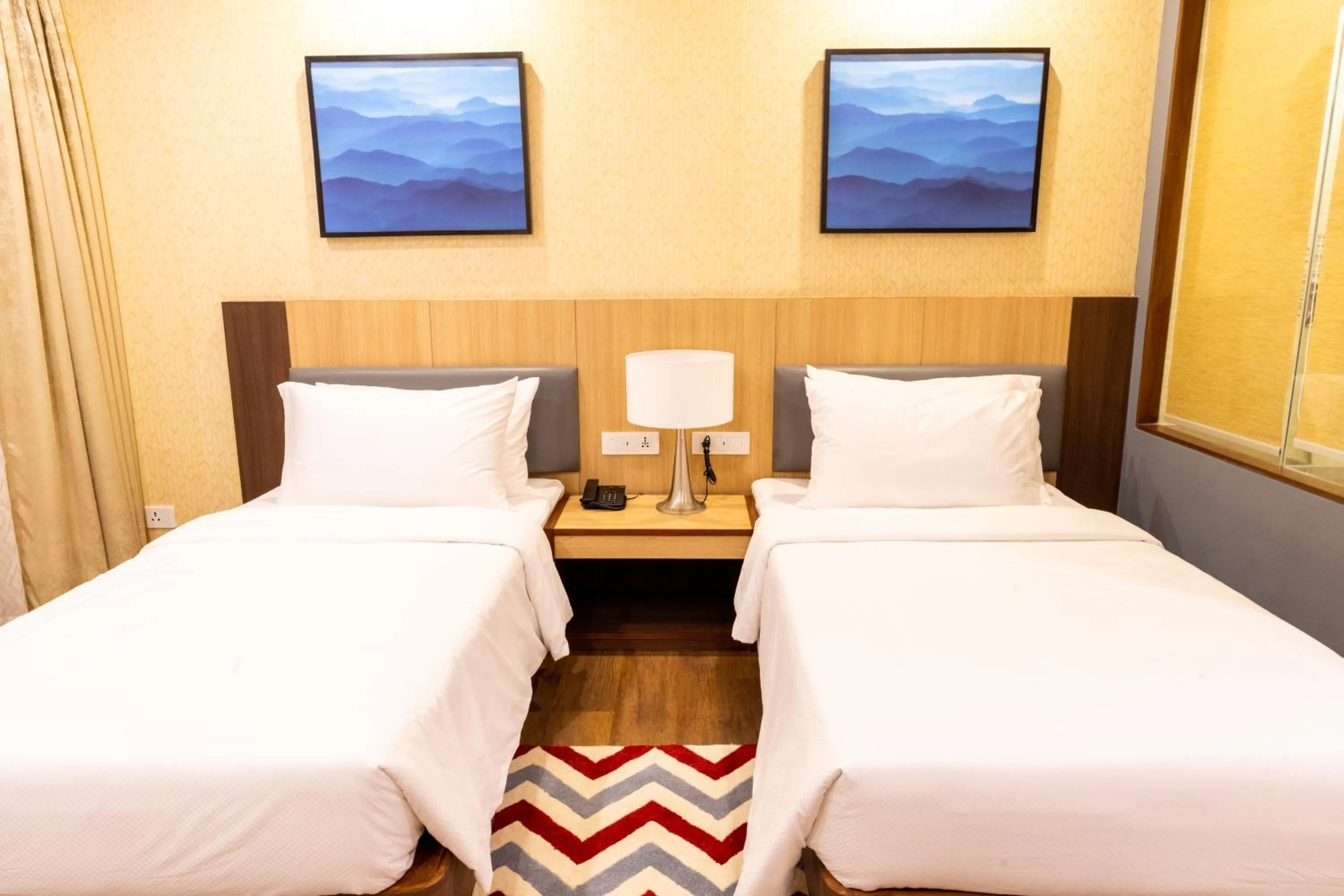 Bed in The Fern Residency- Hotel Chitwan