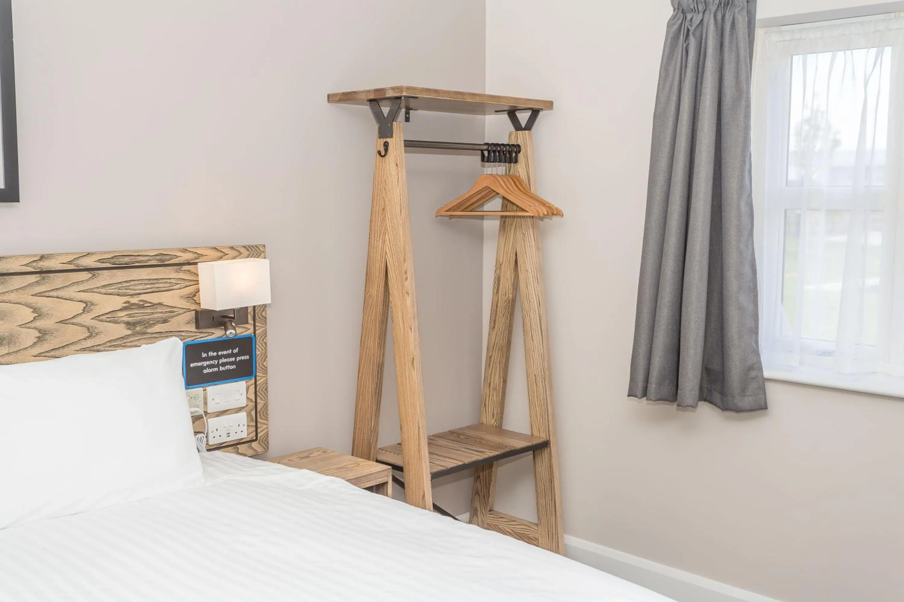 Bedroom, Bed in The Aviator, formerly Smugglers Cove, Clacton On Sea by Marston's Inns