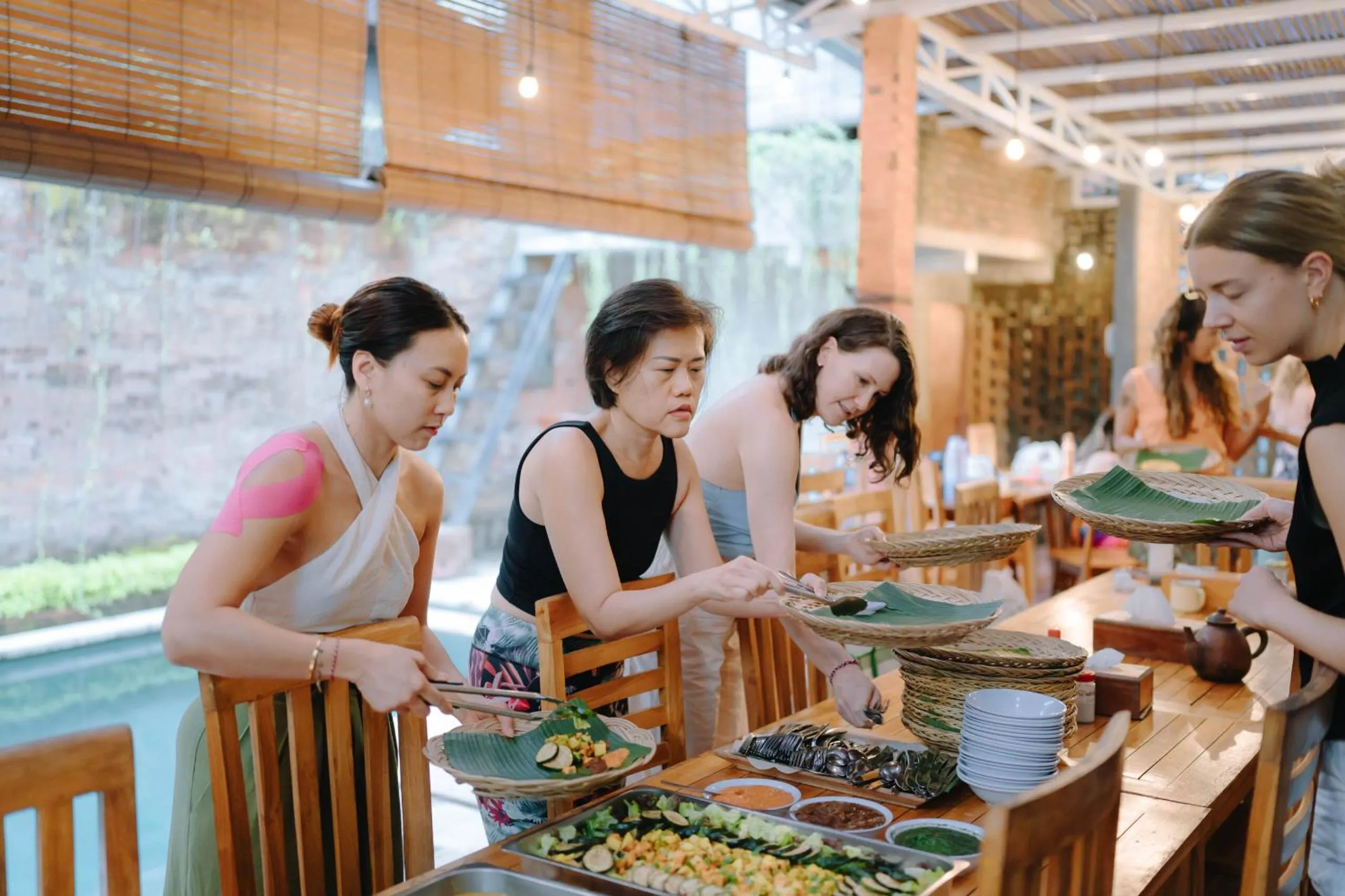 People in Dedeane Hotel & Yoga Retreat