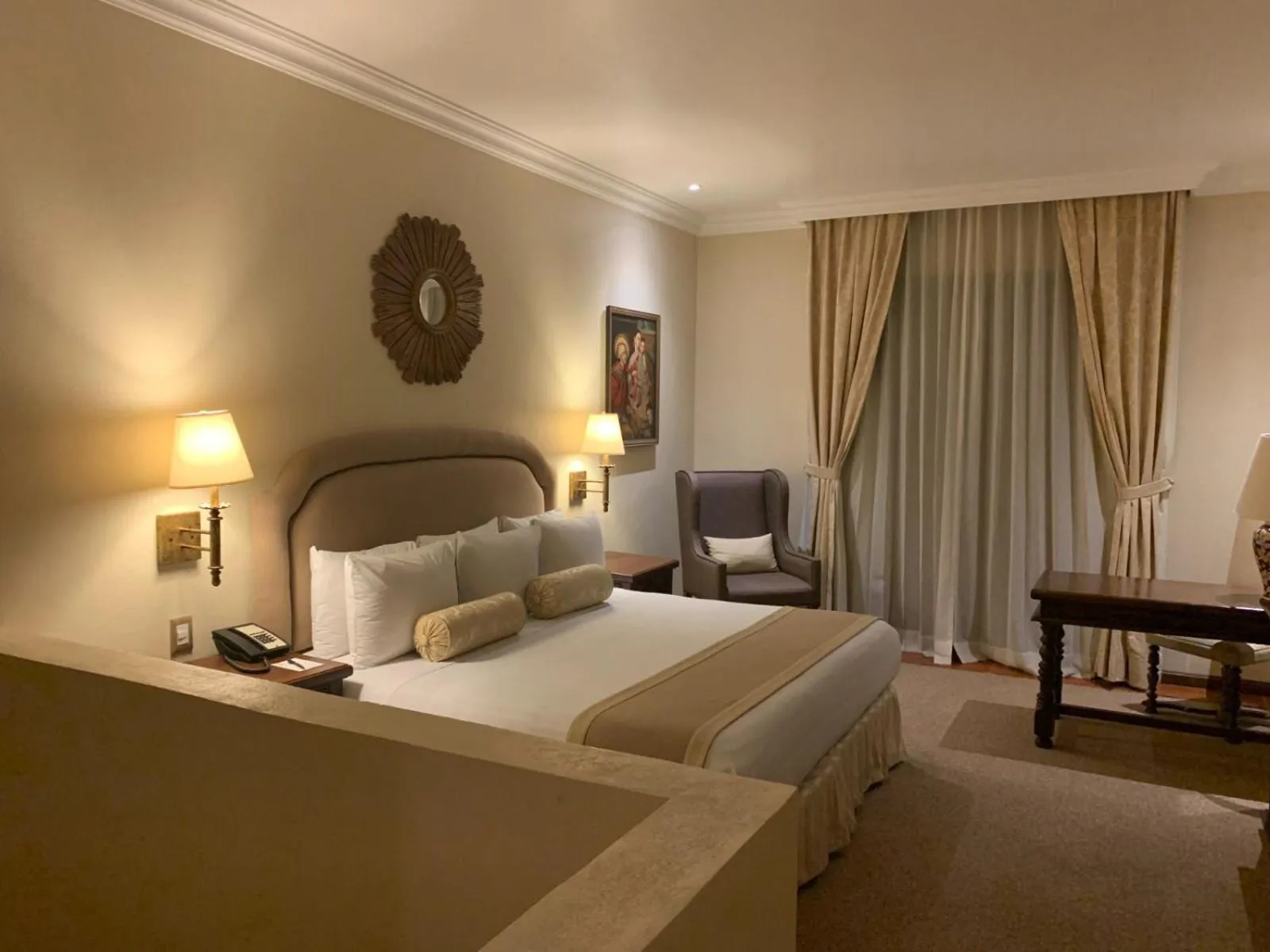 Bedroom, Bed in Villa Antigua