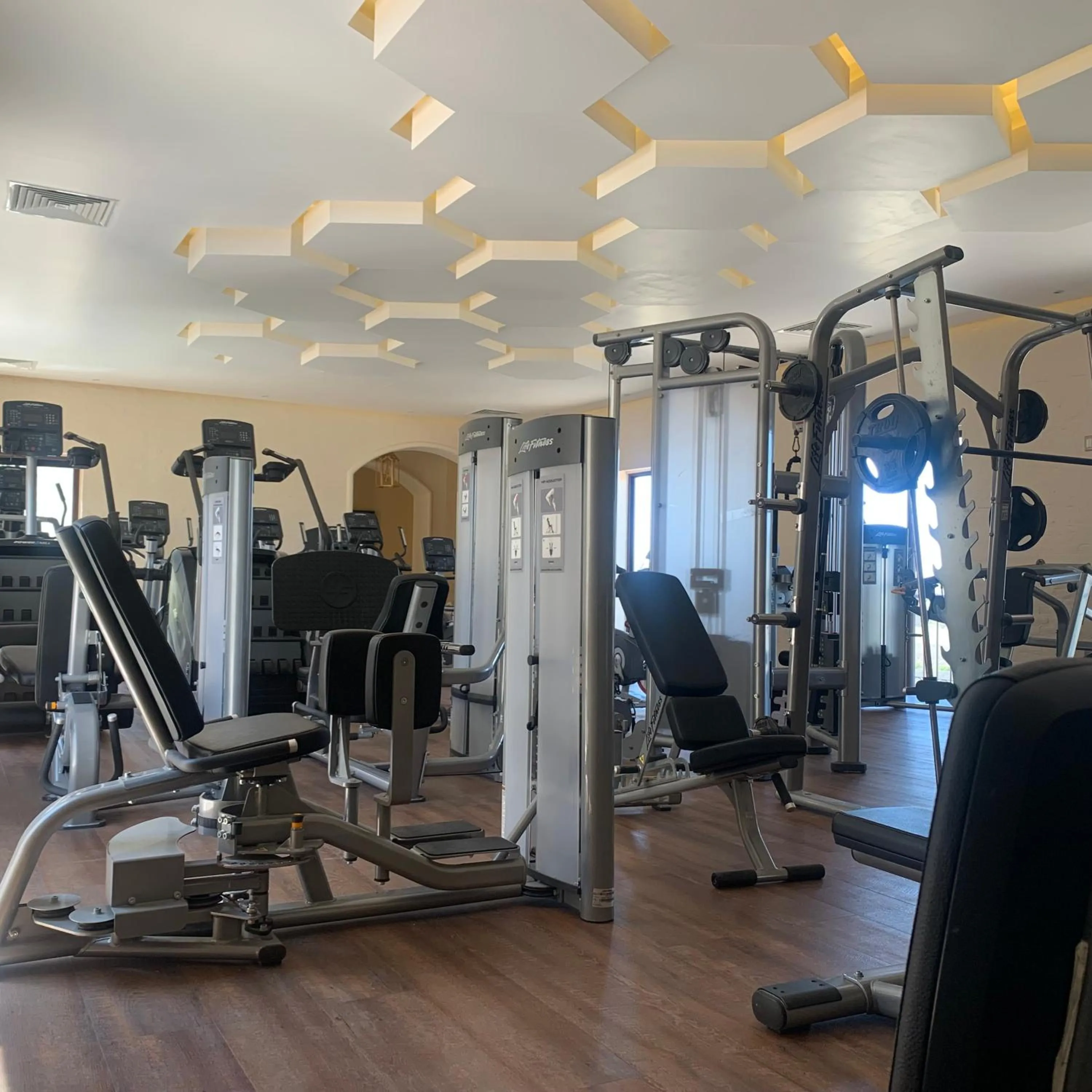 Fitness centre/facilities in Villa Antigua