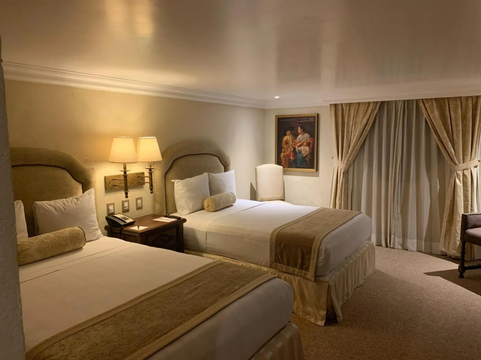 Bed in Villa Antigua