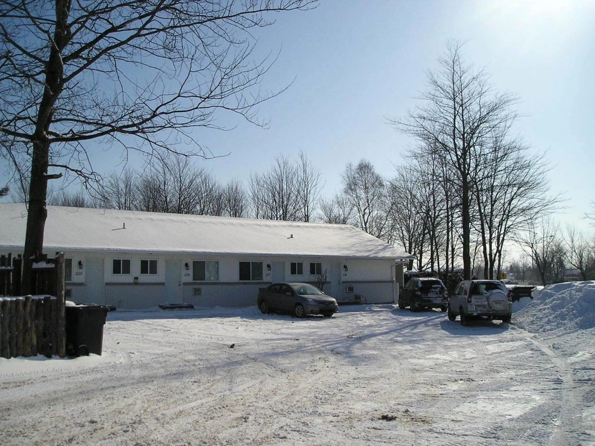 Parking in Motel Le Victo