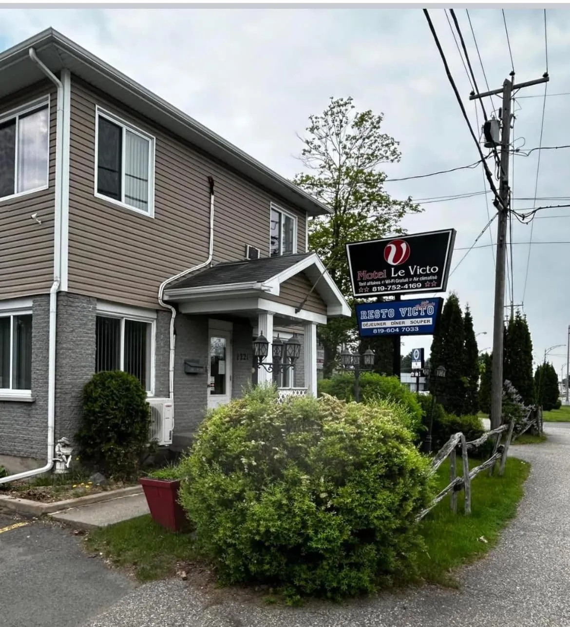 Street view in Motel Le Victo