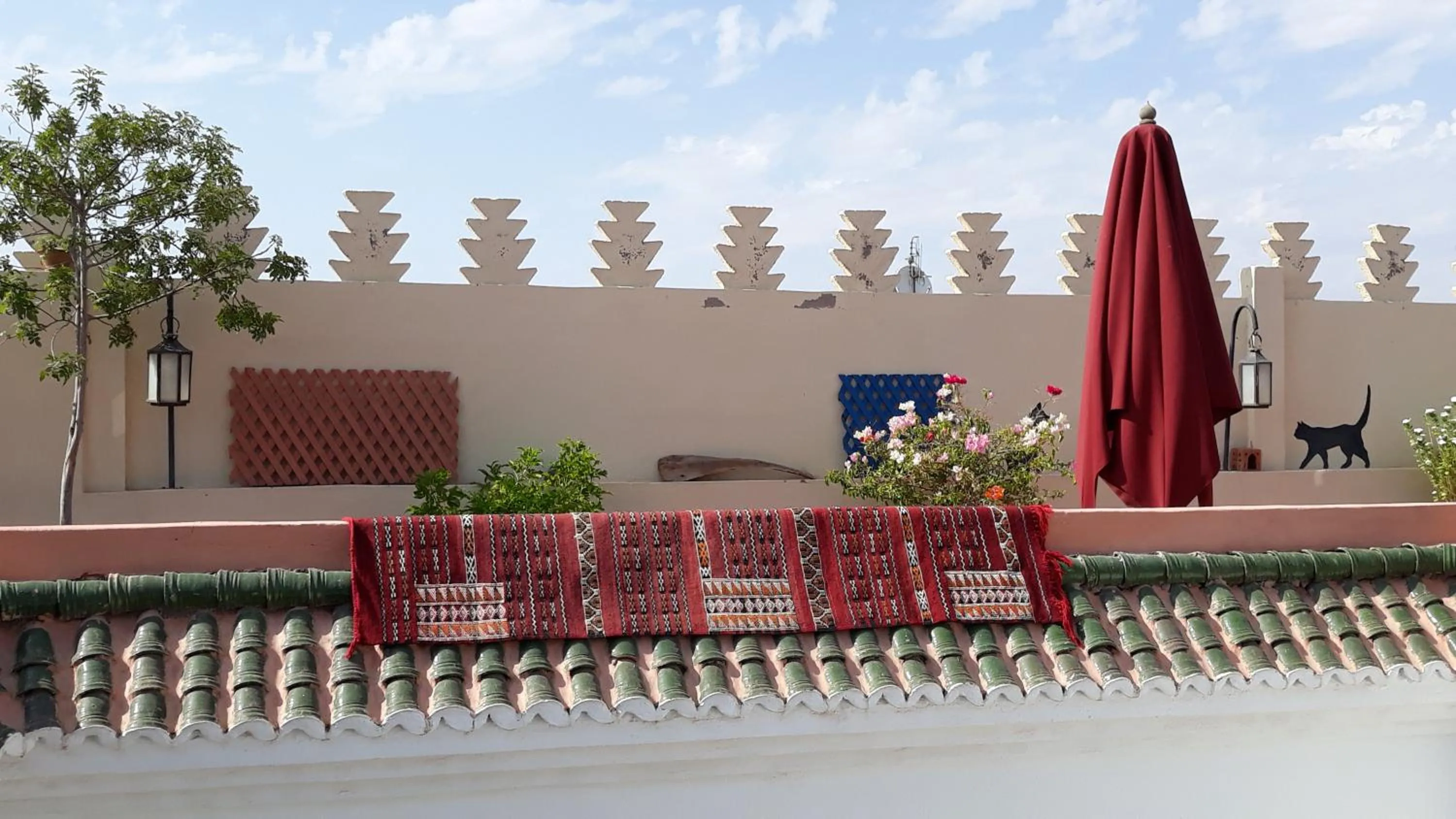 Garden in Riad Dar Zampa