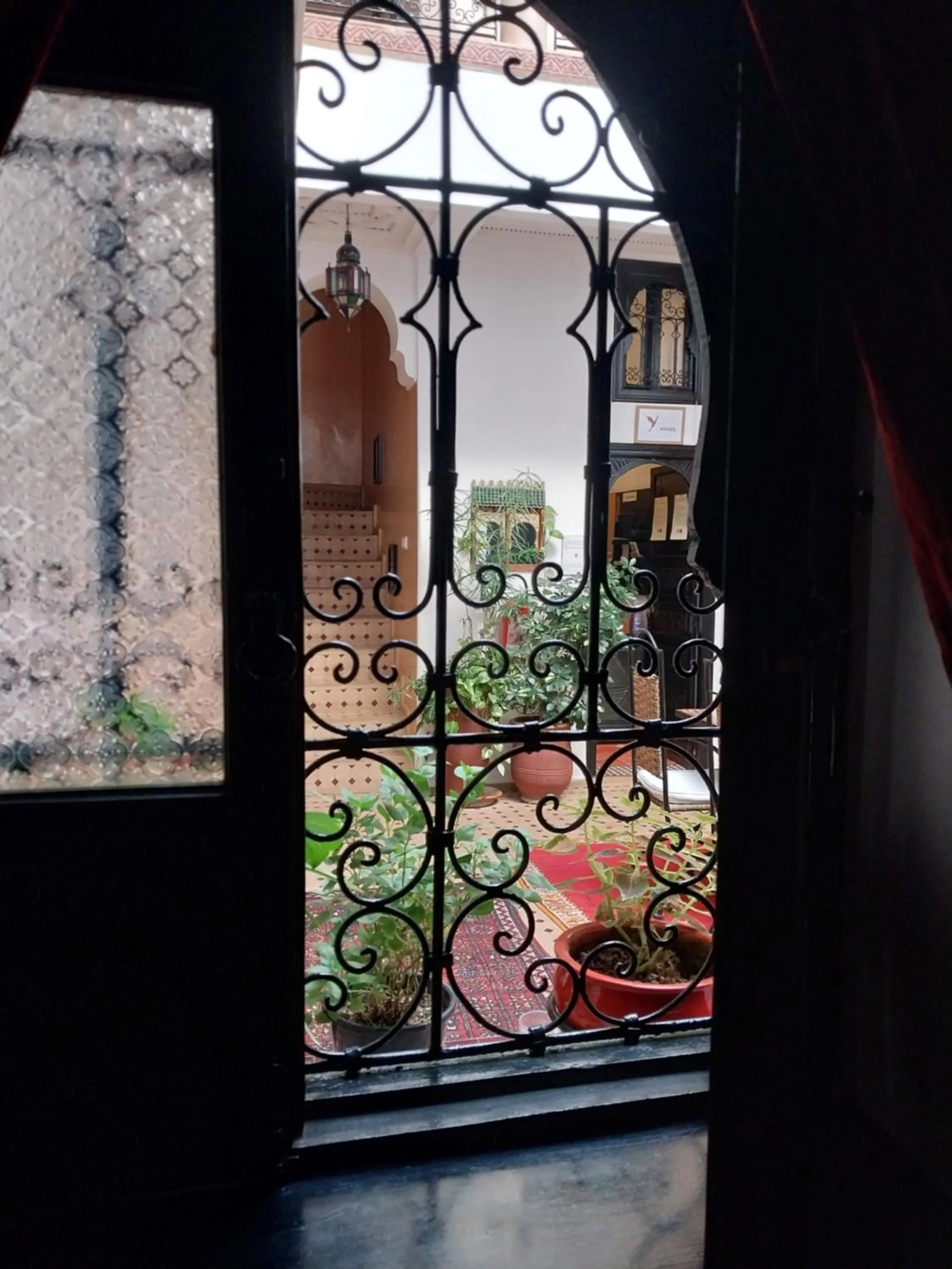 Patio in Riad Dar Zampa