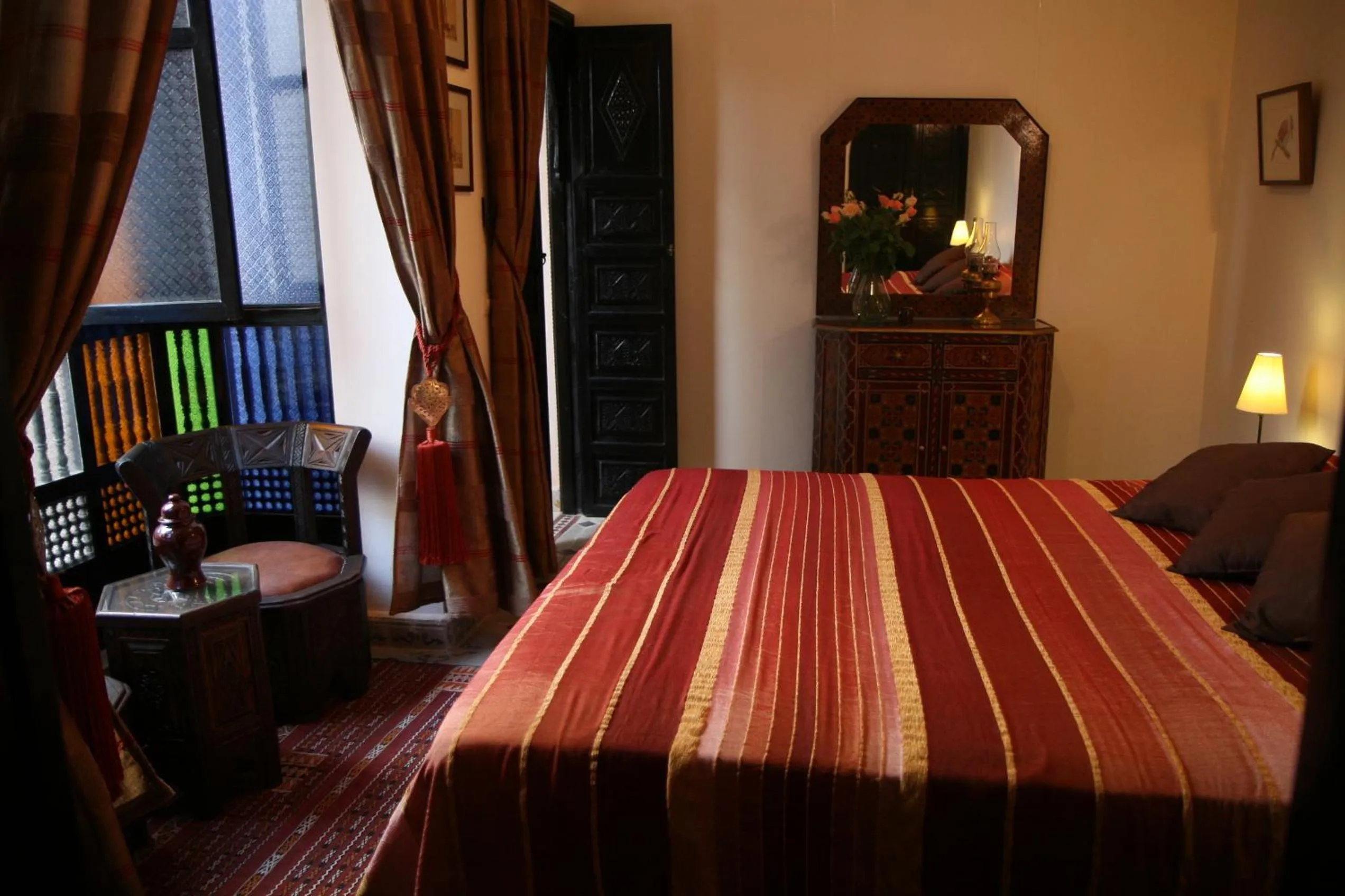 Bedroom, Bed in Riad Dar Zampa