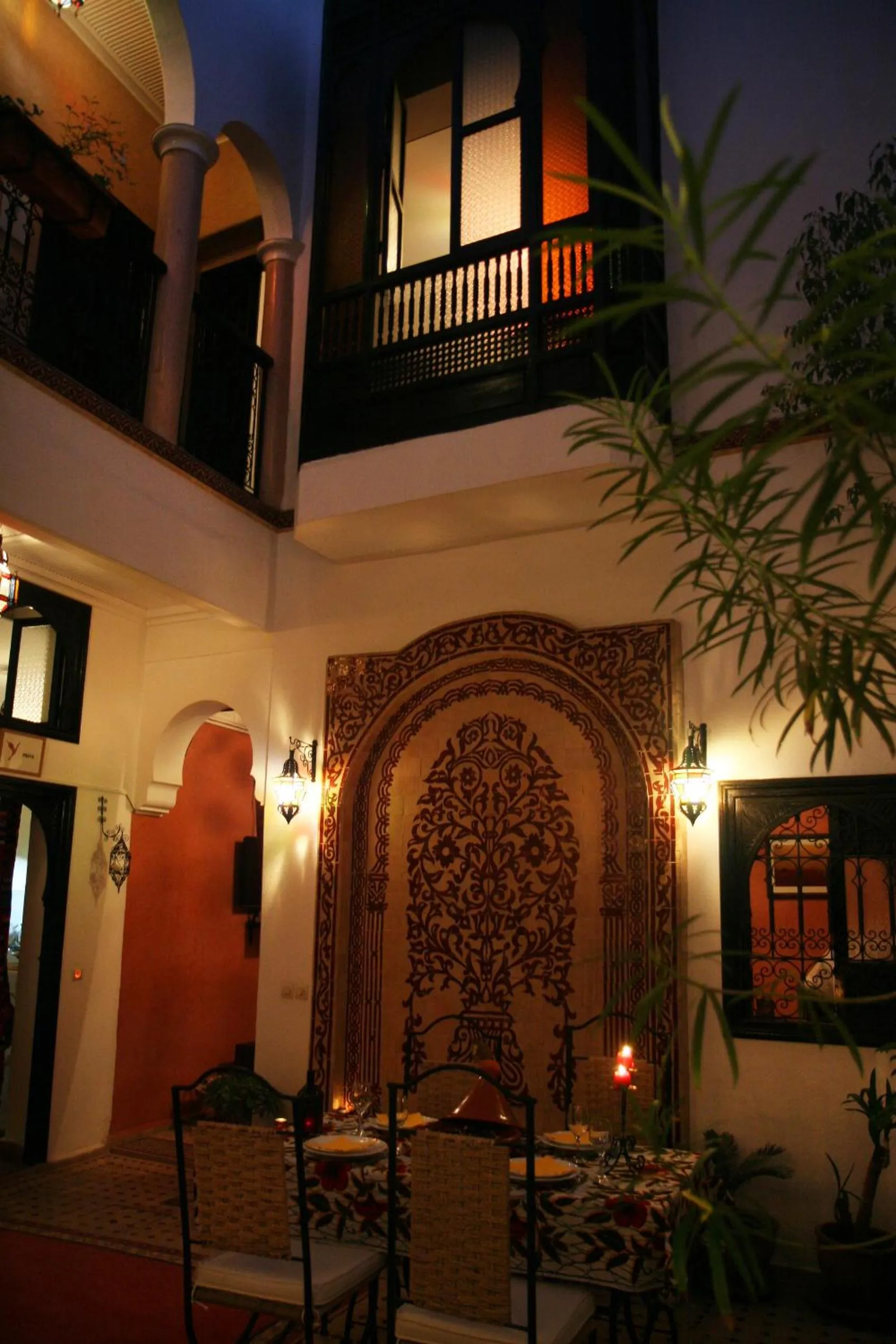 Patio in Riad Dar Zampa