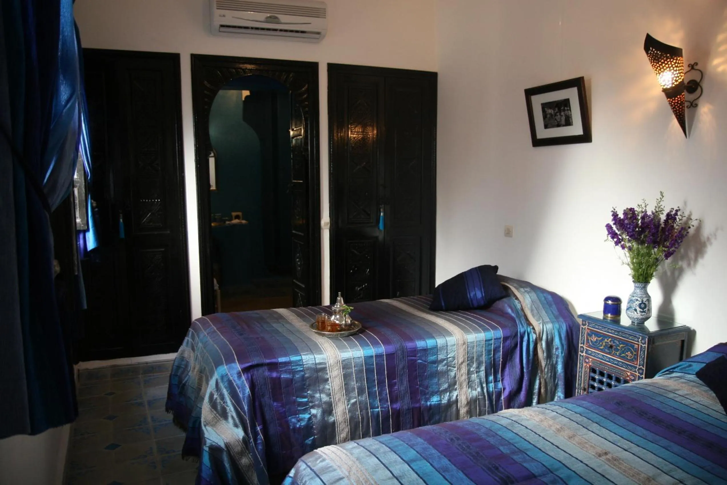 Bed in Riad Dar Zampa