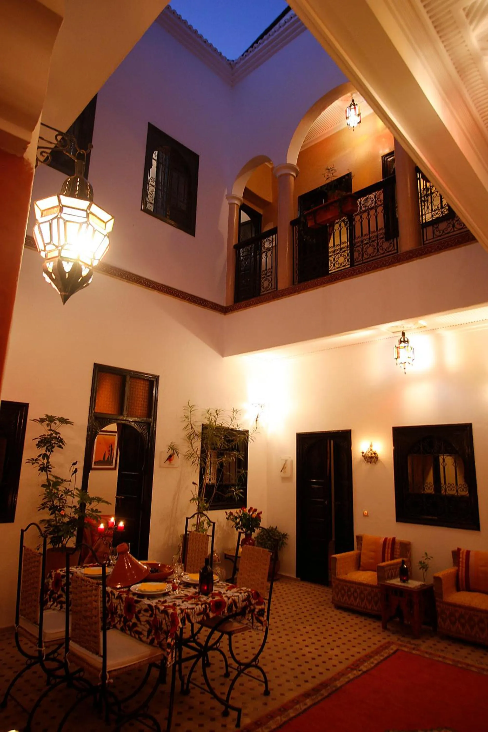 Patio in Riad Dar Zampa