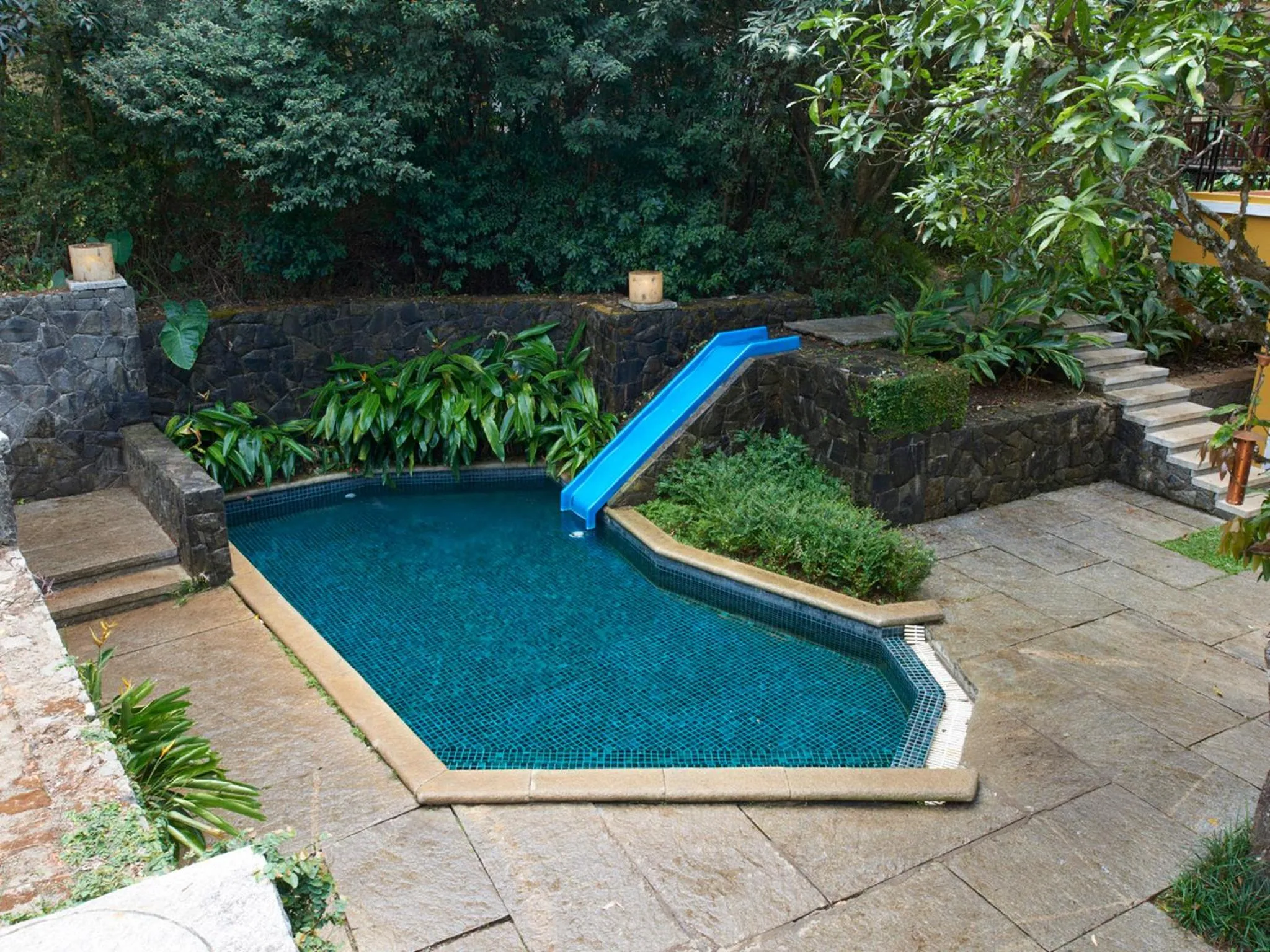 Swimming pool in Club Mahindra Madikeri, Coorg