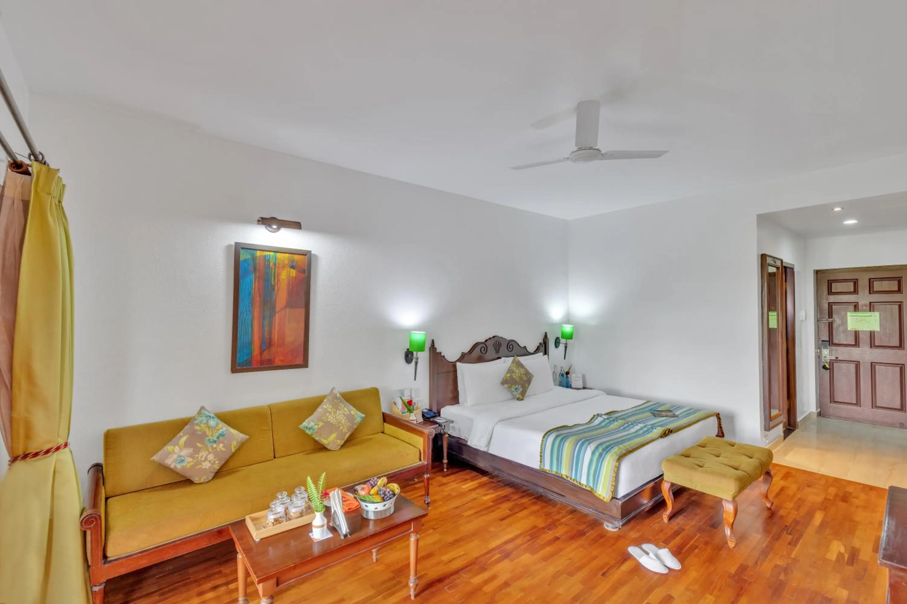 Bed in Club Mahindra Madikeri, Coorg