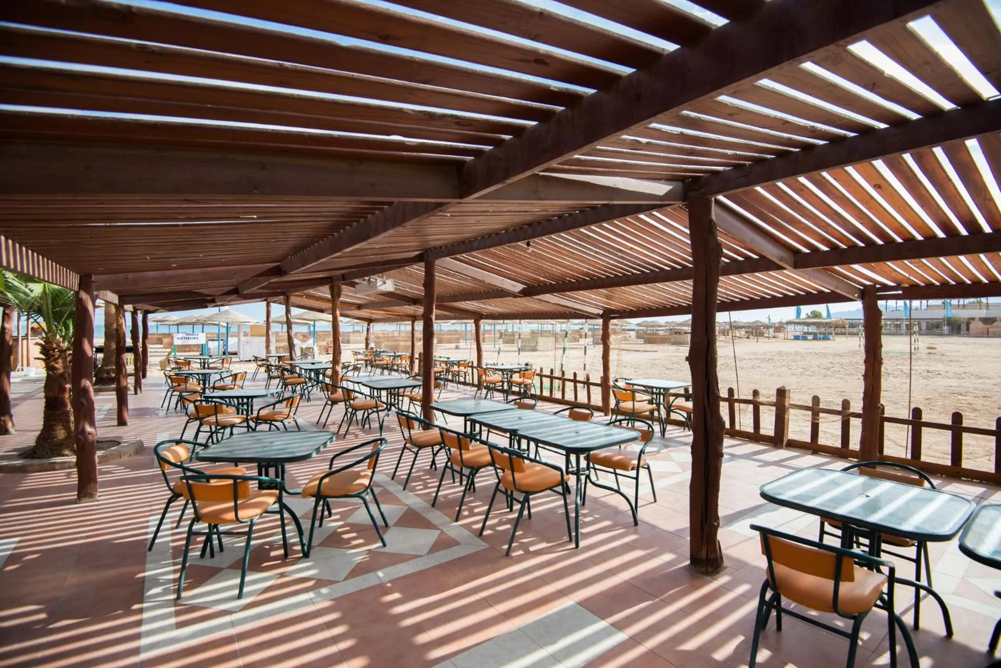 Patio in Shams Safaga Resort