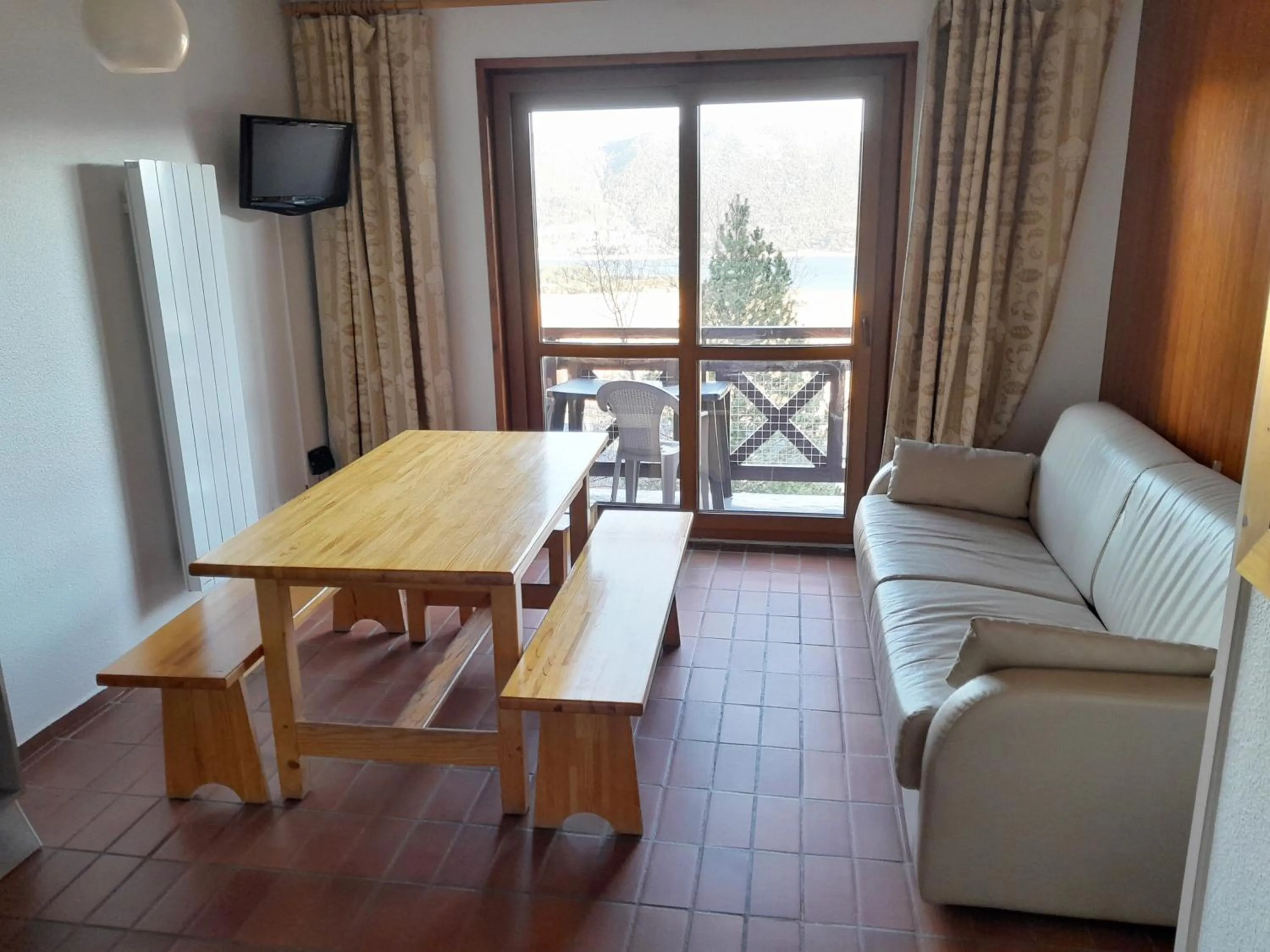 Living room in VVF Résidence Les Angles Pyrénées