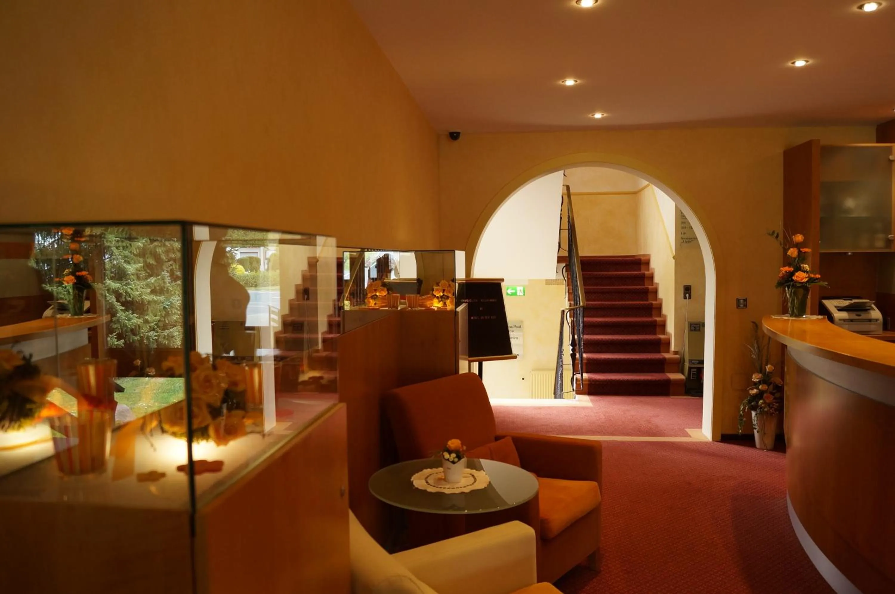 Lobby or reception in Hotel an der Ilse