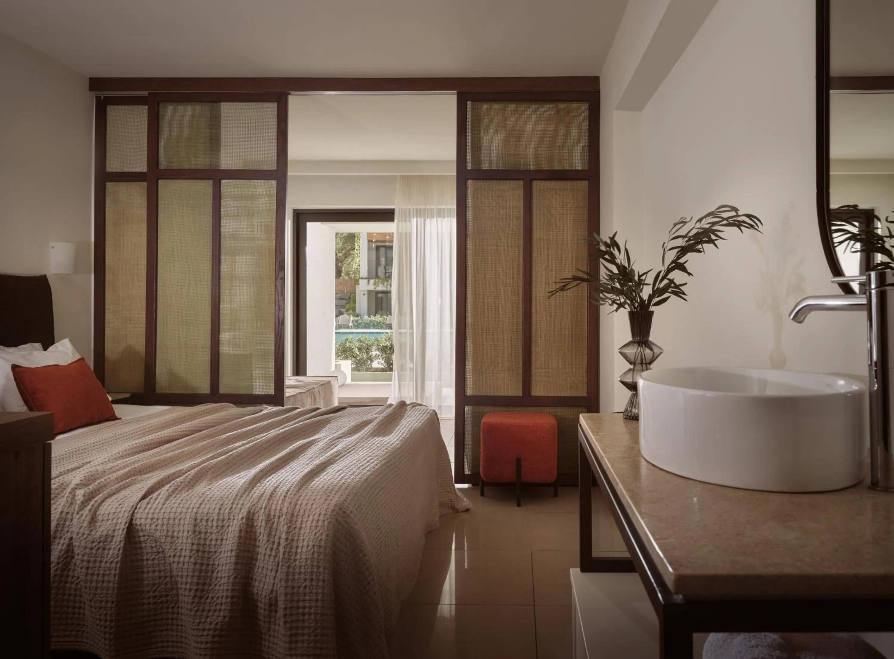 Bedroom, Bed in Planos Hotel