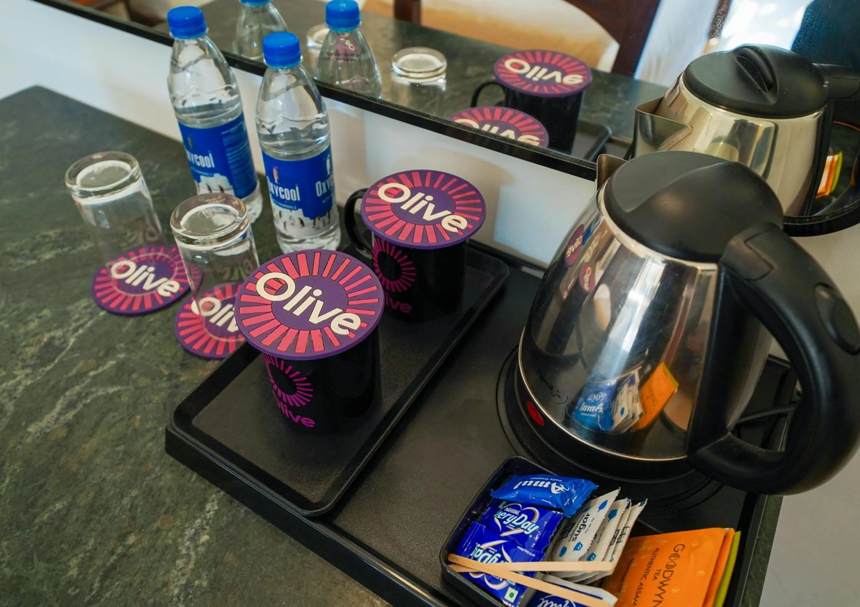 Coffee/tea facilities in Olive Hotel Alidia Beach Resort by Embassy Group