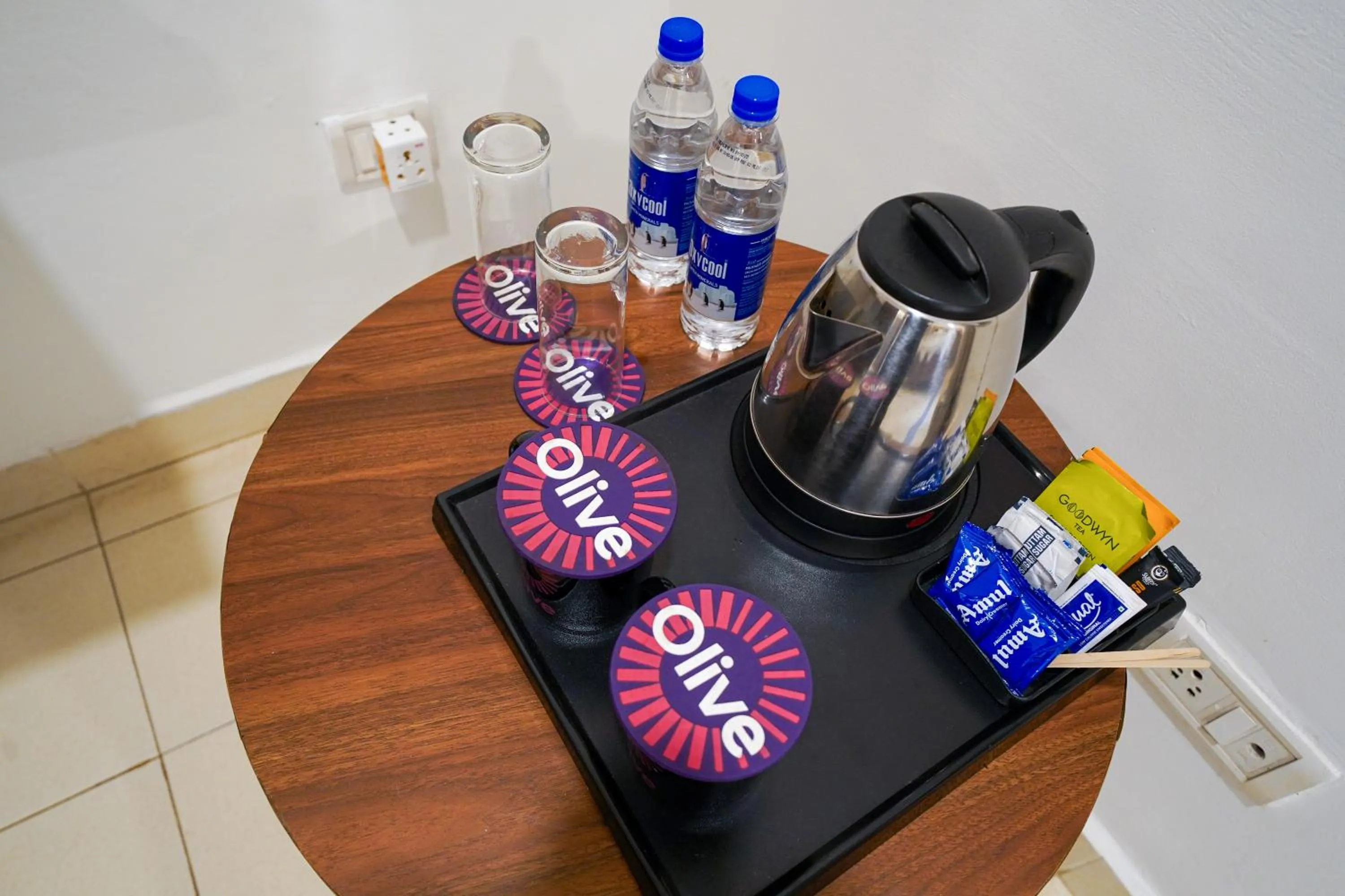 Coffee/tea facilities in Olive Hotel Alidia Beach Resort by Embassy Group