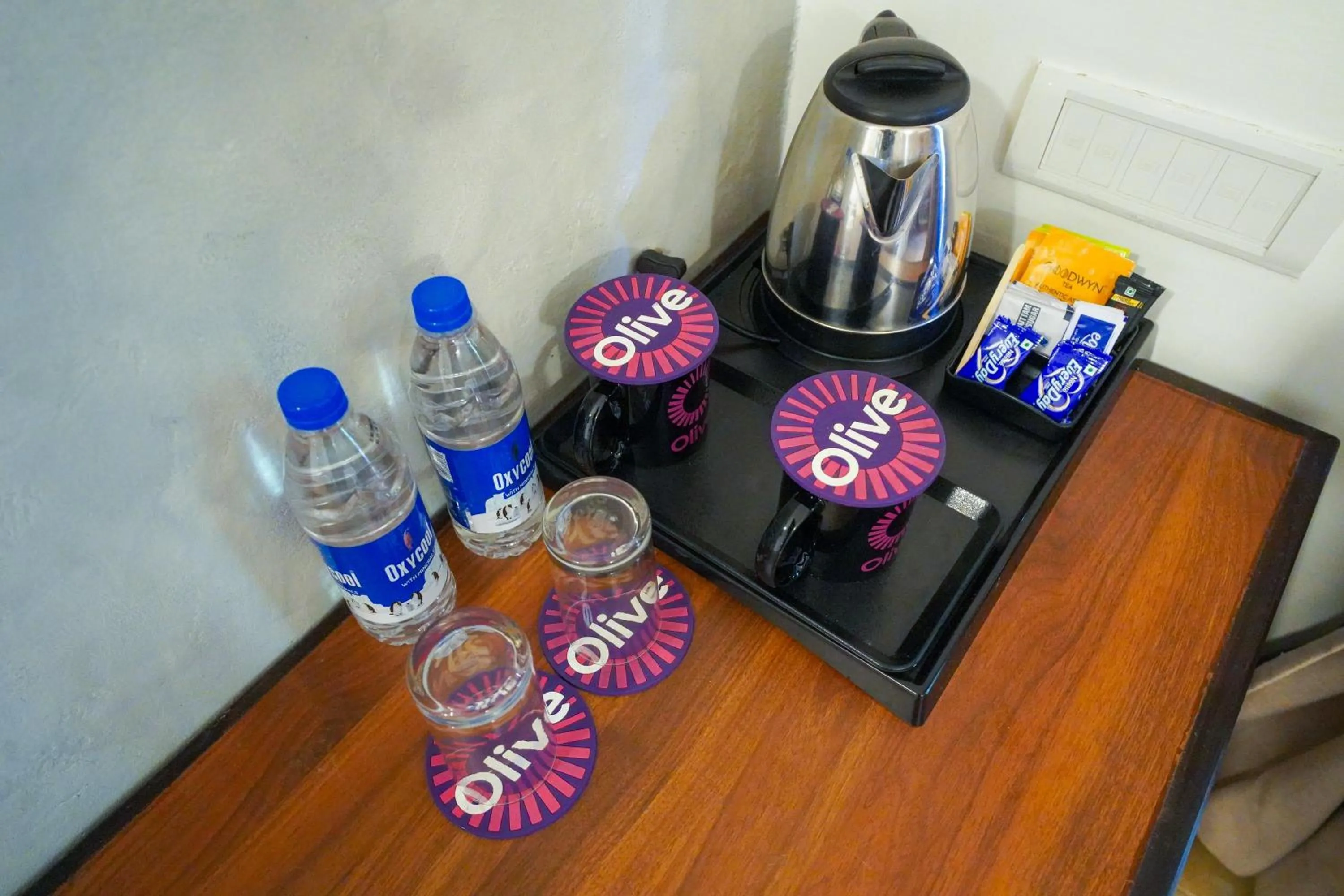 Coffee/tea facilities in Olive Hotel Alidia Beach Resort by Embassy Group