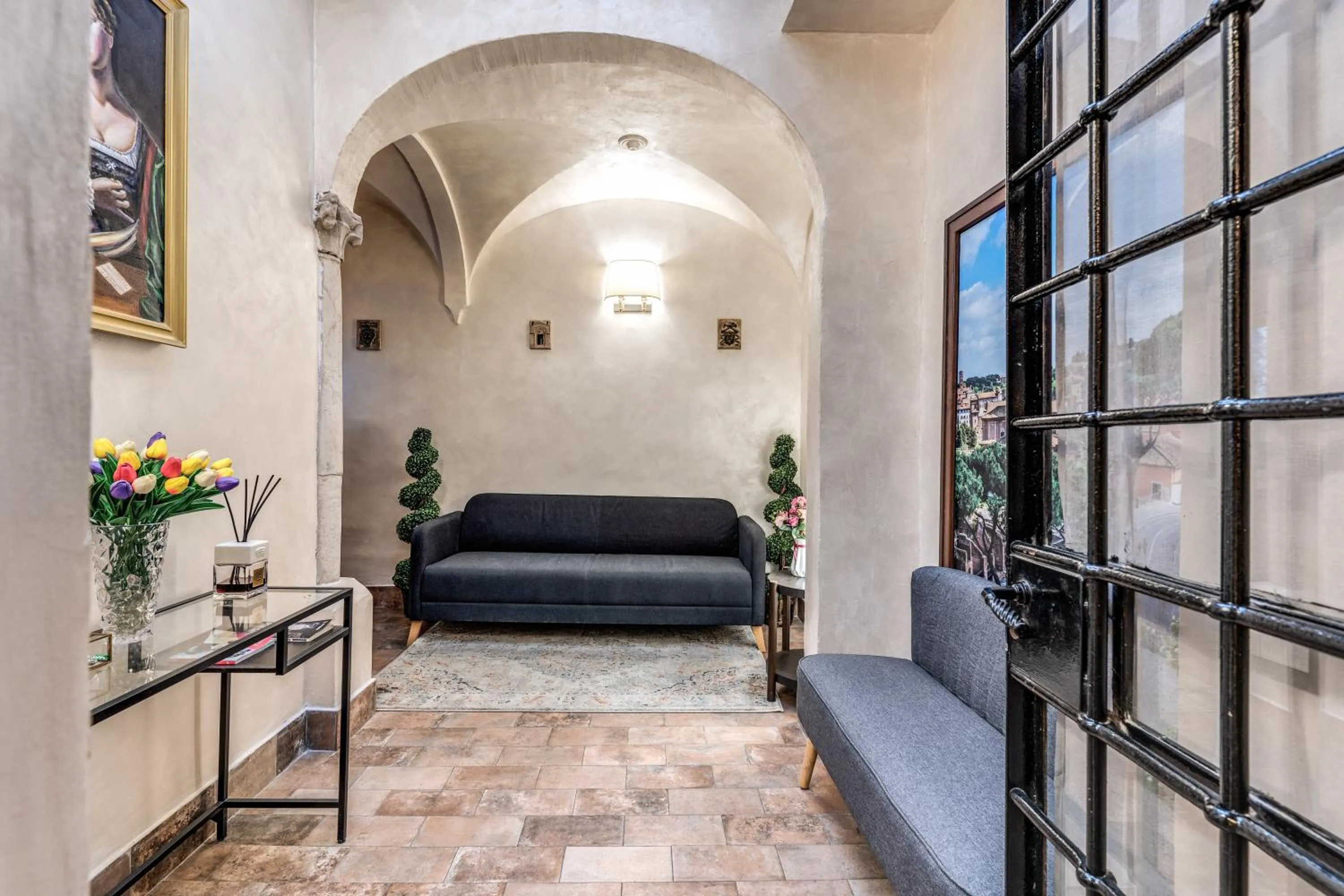 Living room, Bed in Boutique Relais Barozzi & SPA