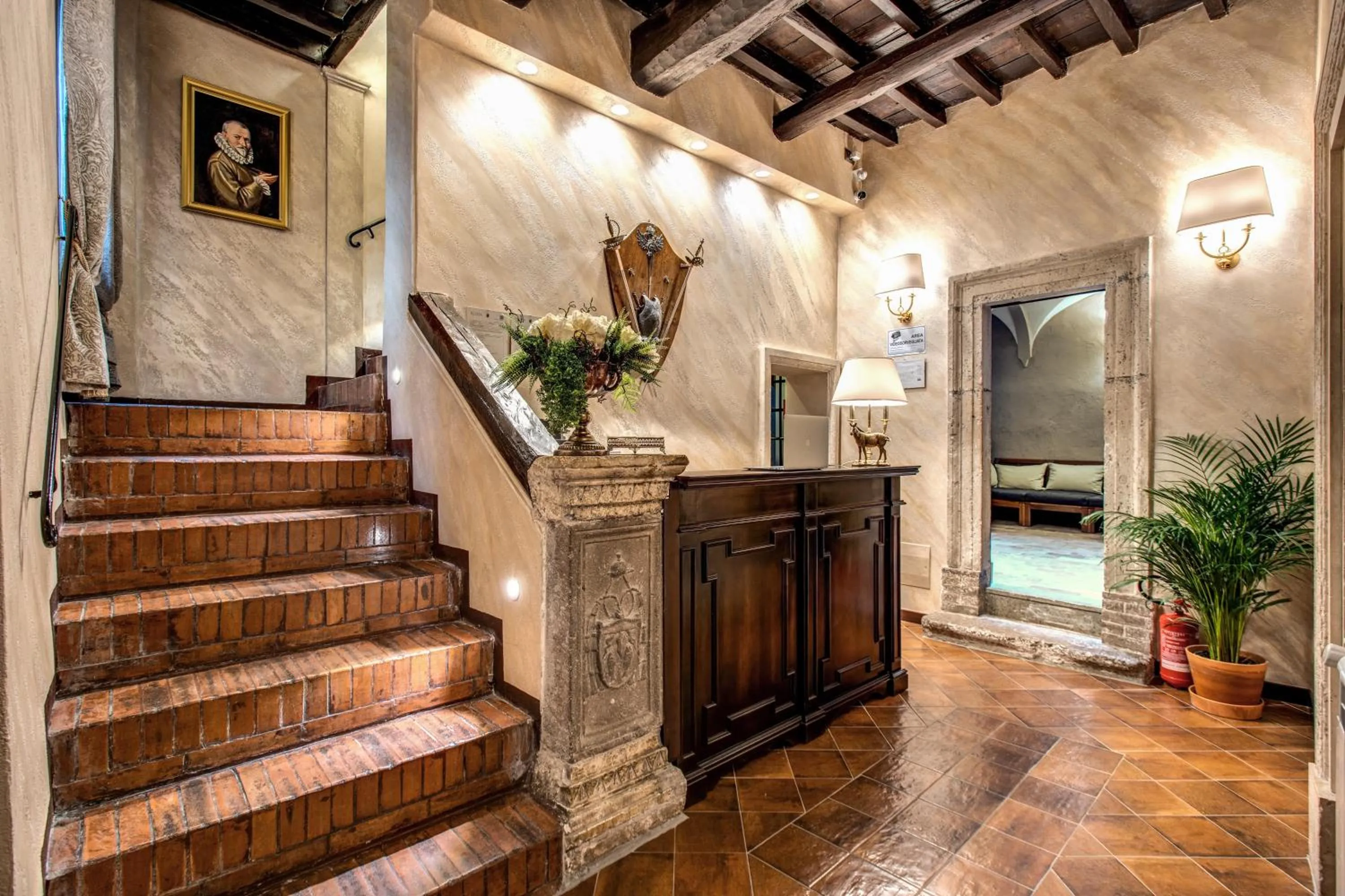 Lobby or reception in Boutique Relais Barozzi & SPA