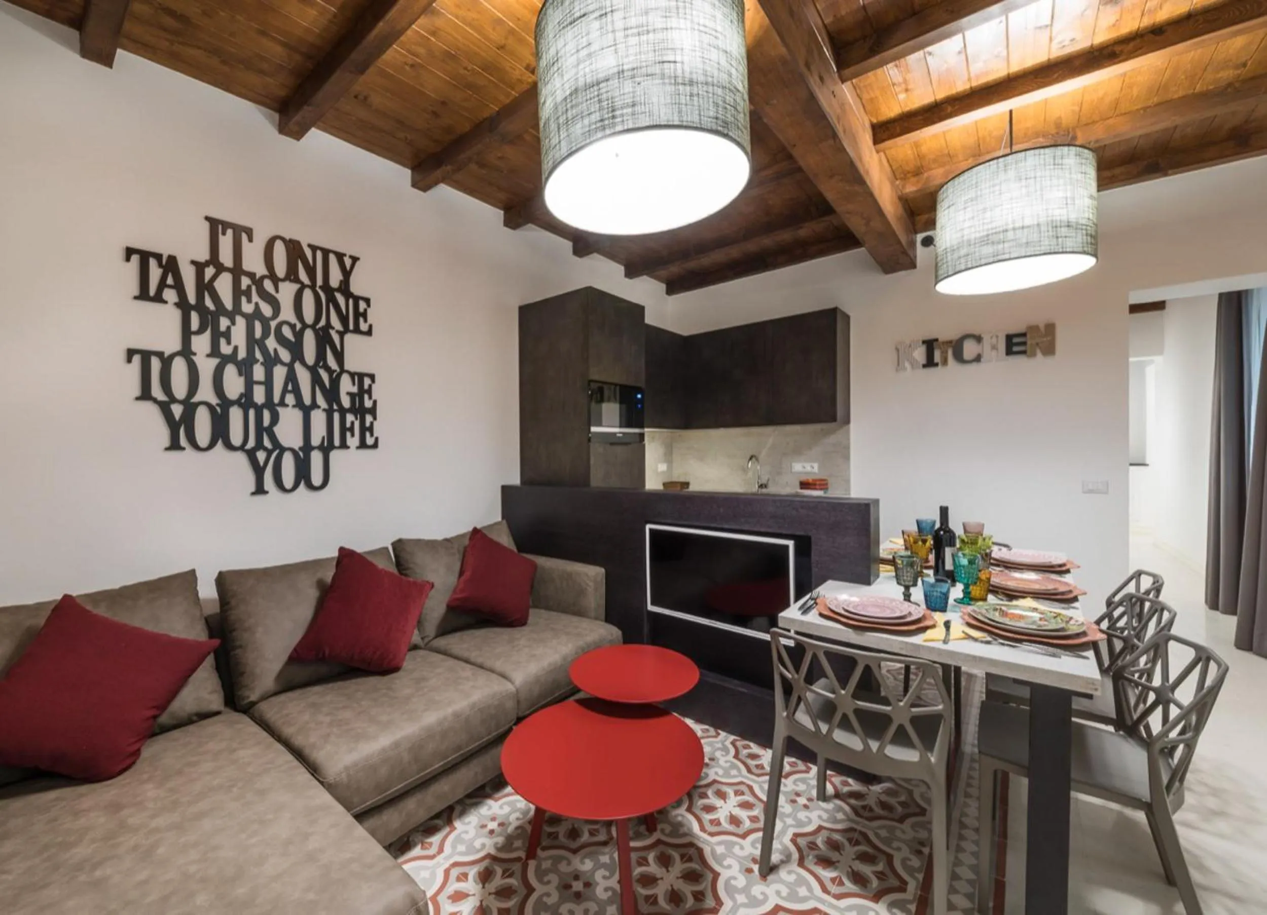 Living room in Dolcevita Apartments